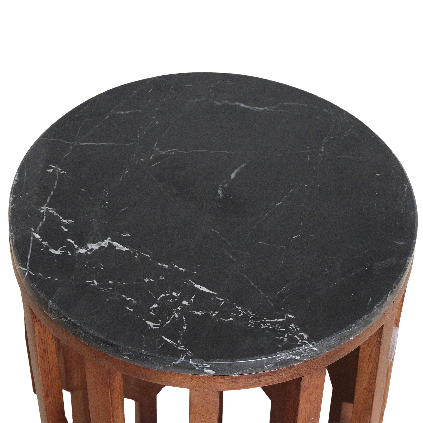 bijzettafel Lampung marmeren -zwart by Raw Materials Amsterdam