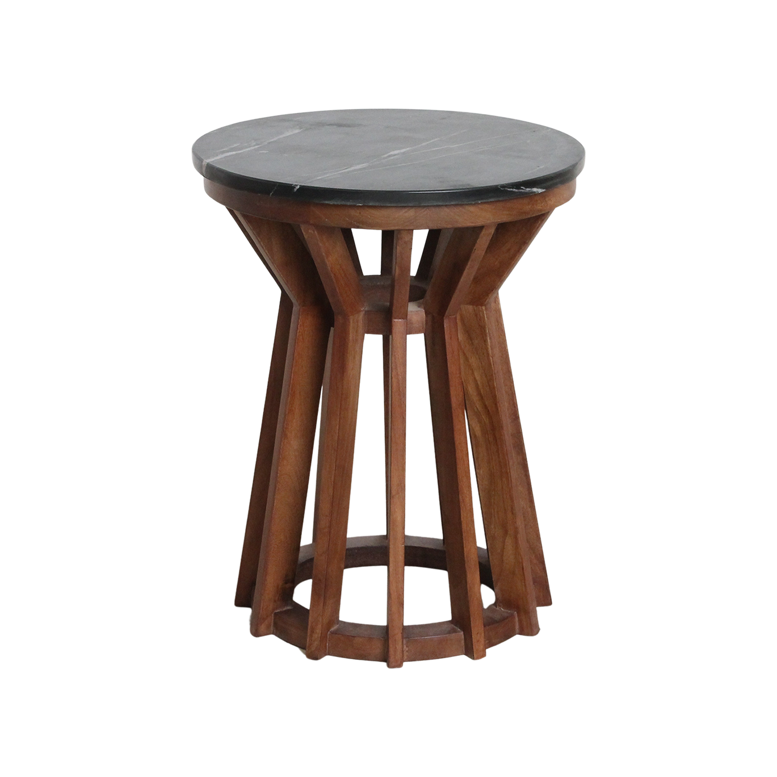 bijzettafel Sabah marmeren zwart by Raw Materials Amsterdam