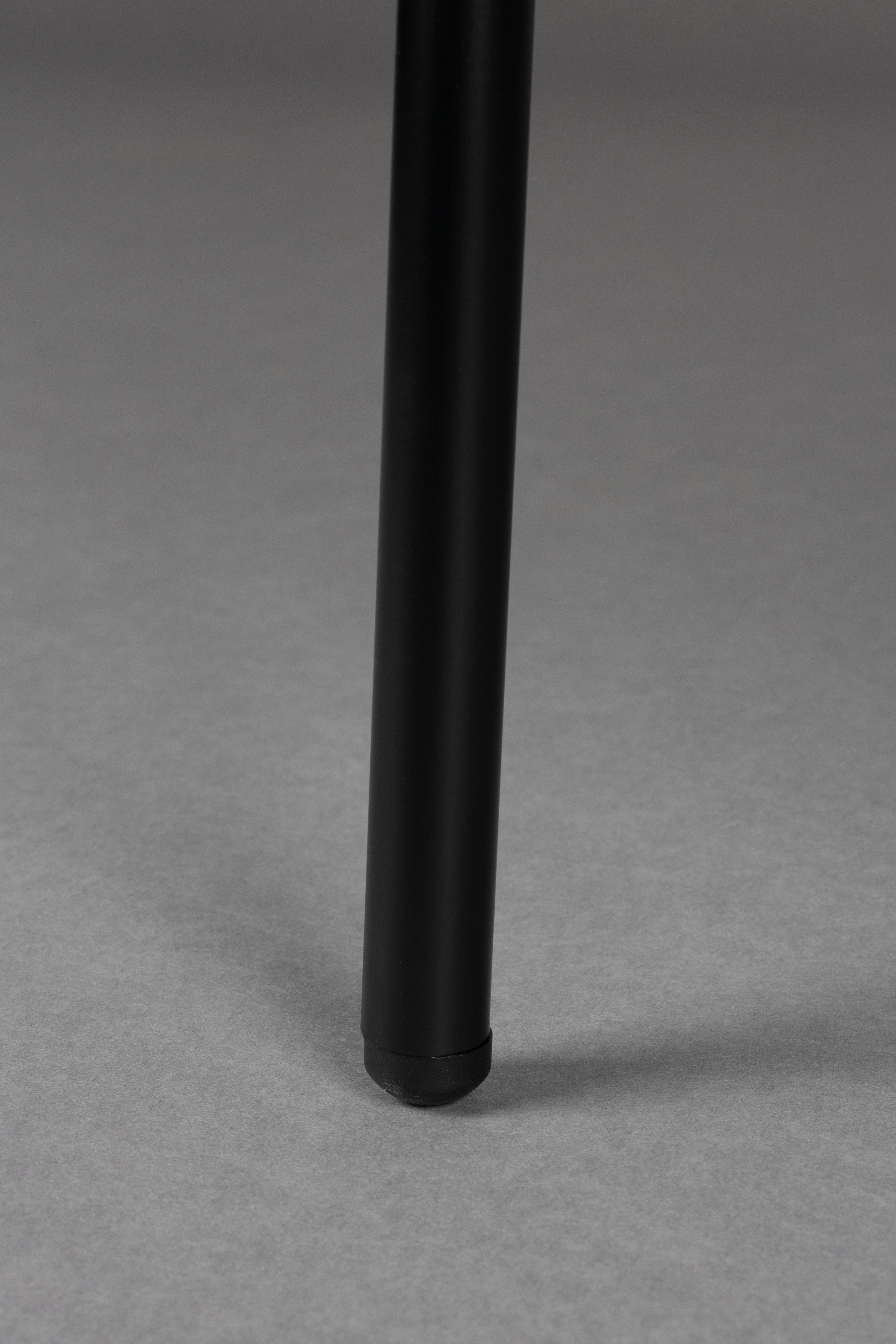 Lounge Chair Rodin Bouclé Black