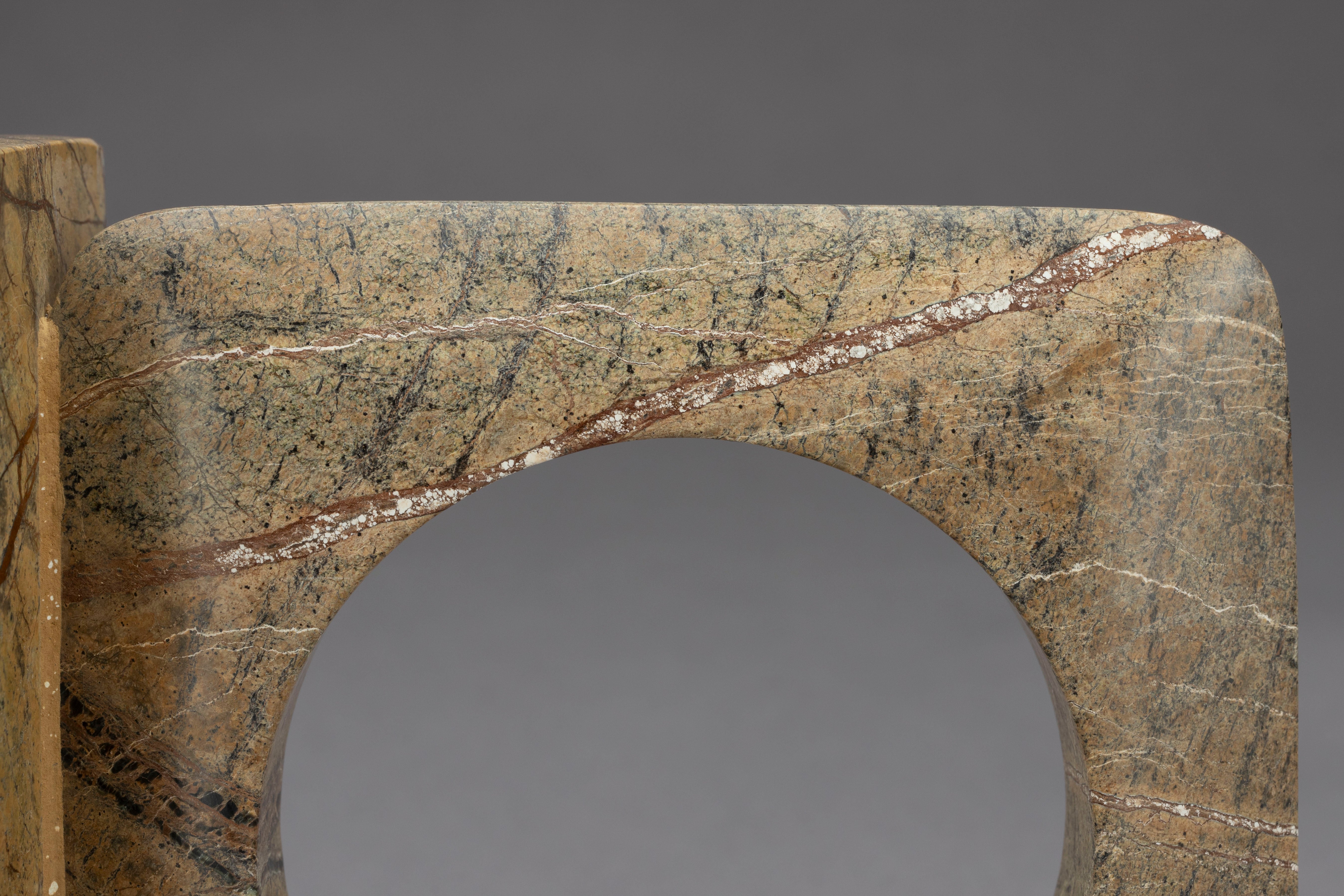 Book End Satpura Brown Marble (Set of 2)