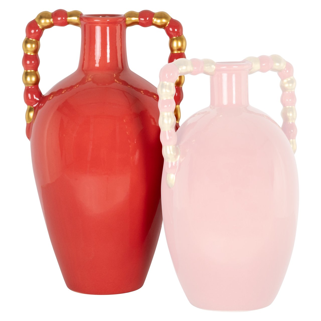 Vaas Davita oranje groot by Richmond Interiors