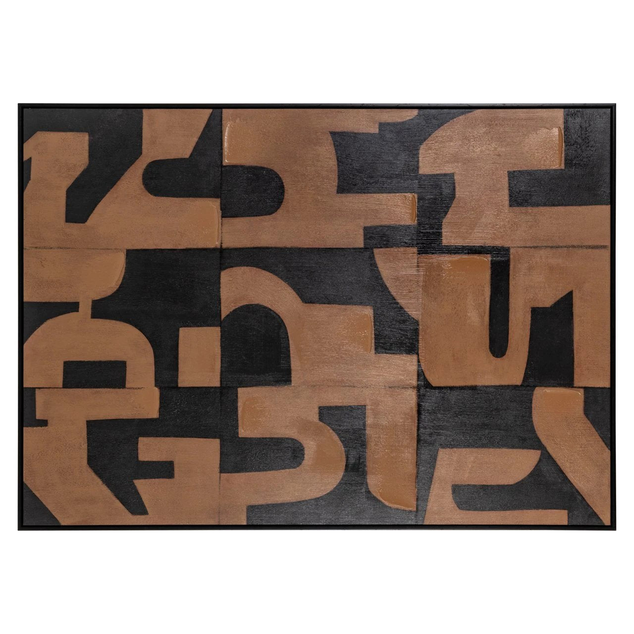 Wandkunst Cascade bruin by Richmond Interiors