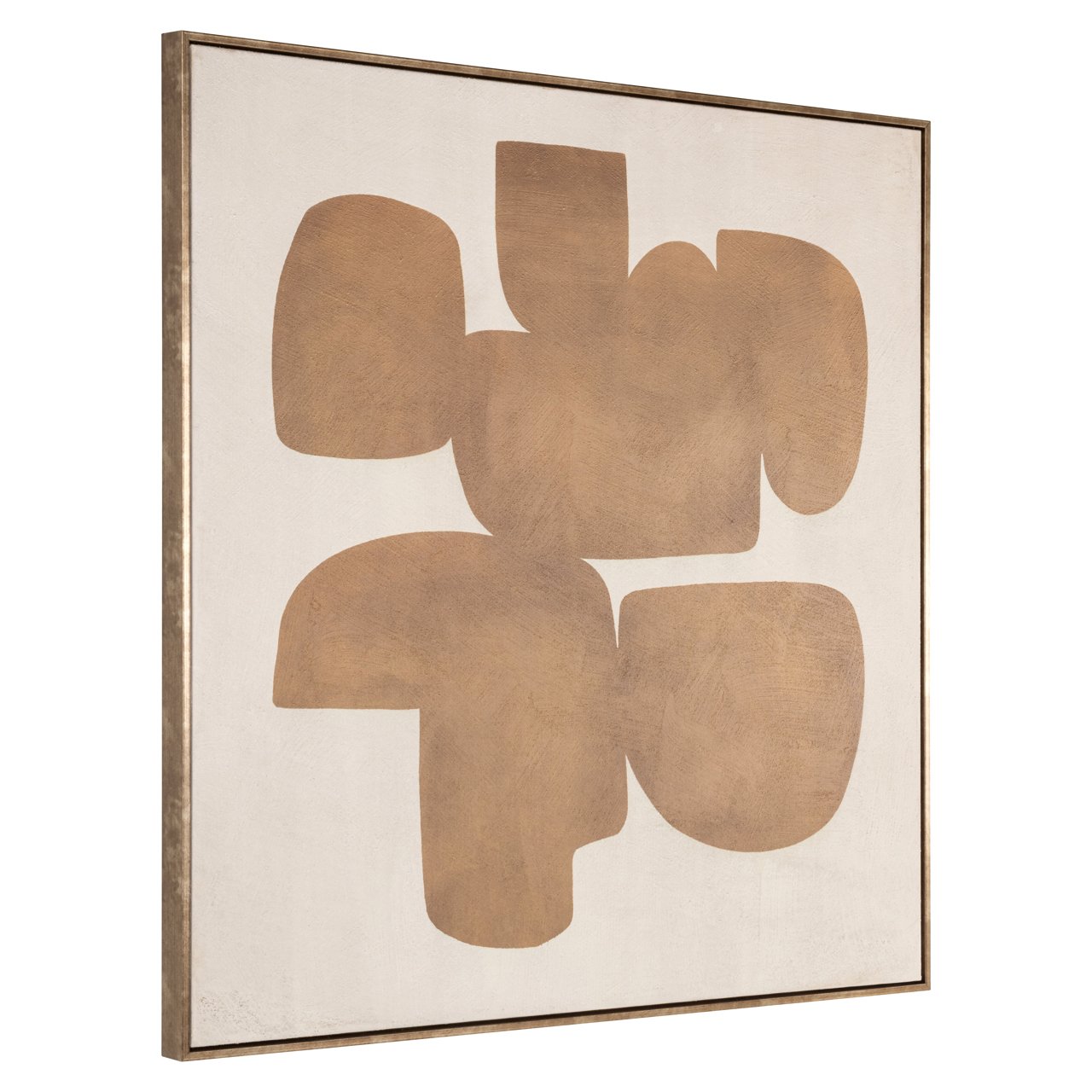 Wanddecoratie Odyssey goud links