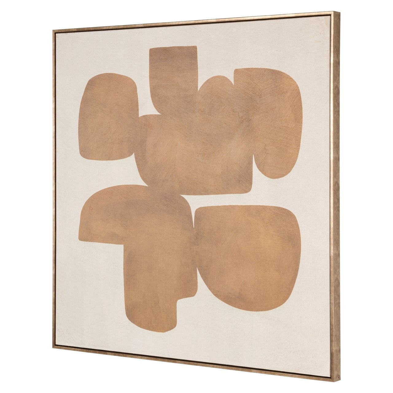 Wanddecoratie Odyssey goud links