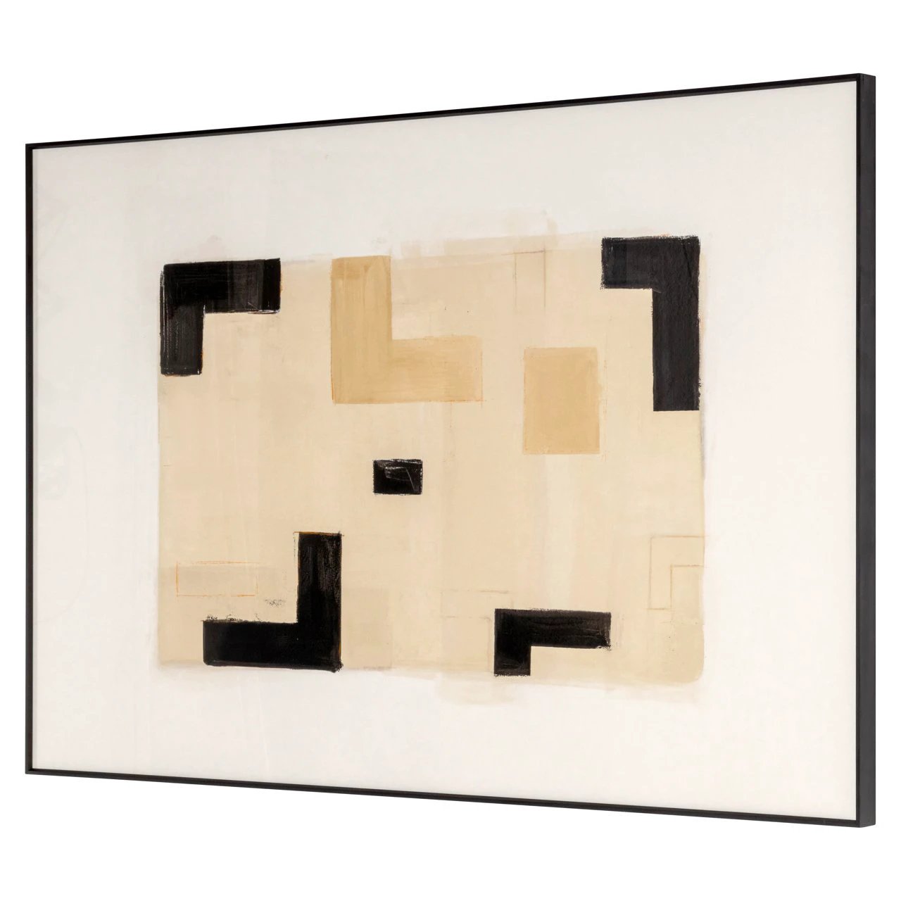 Wandkunst Vortex beige links by Richmond Interiors