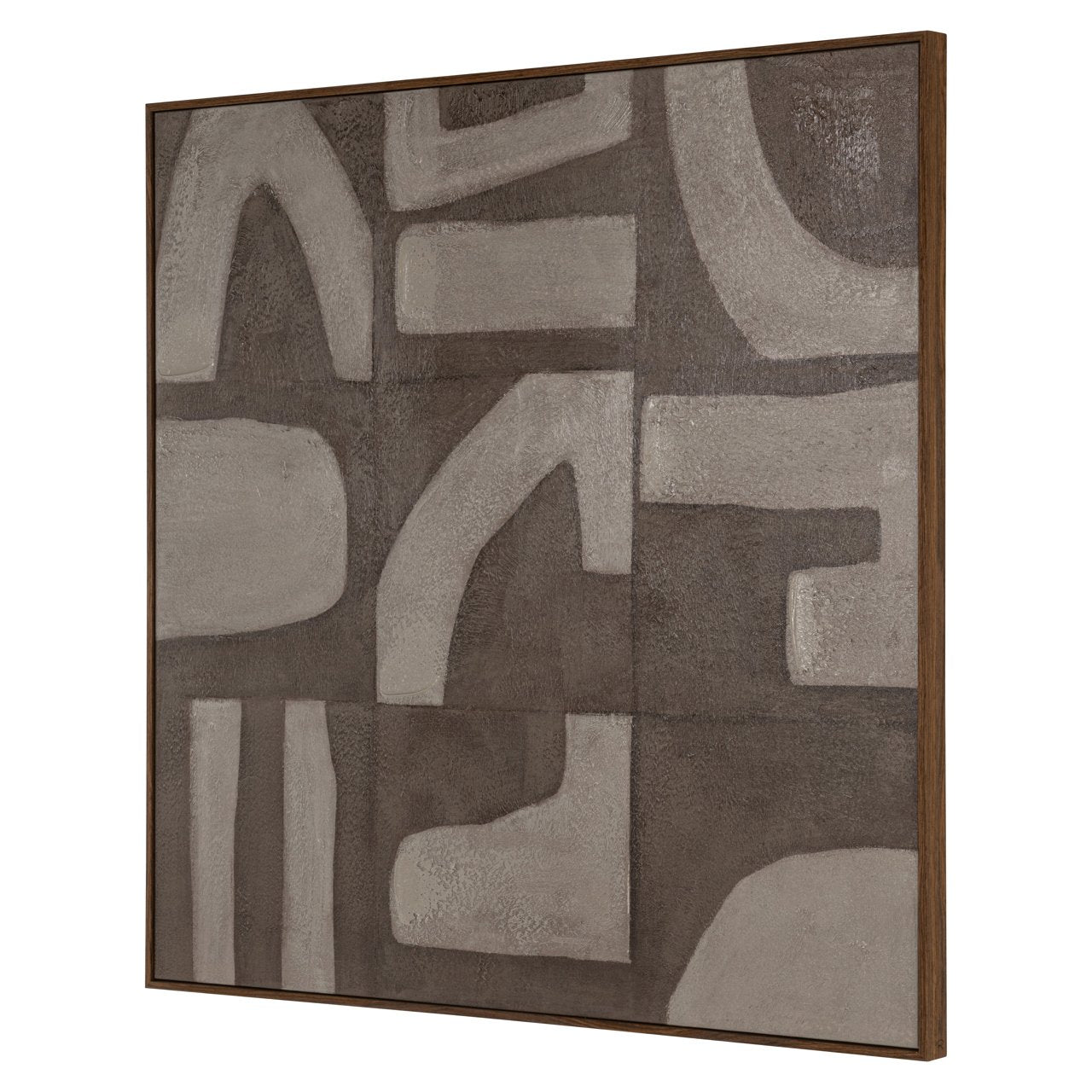 Wanddecoratie Zenith zand links