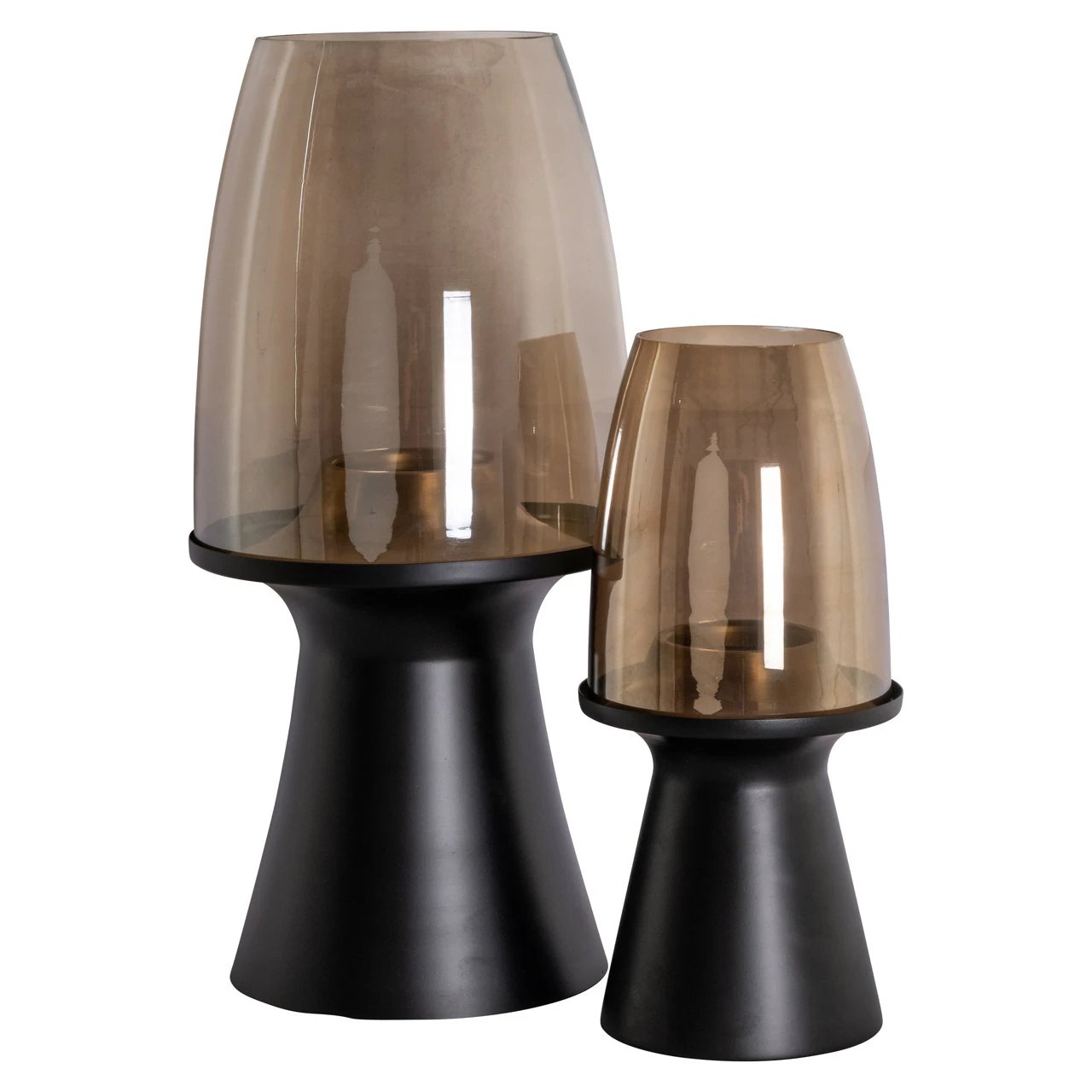 Windlicht Vienna zwart groot by Richmond Interiors