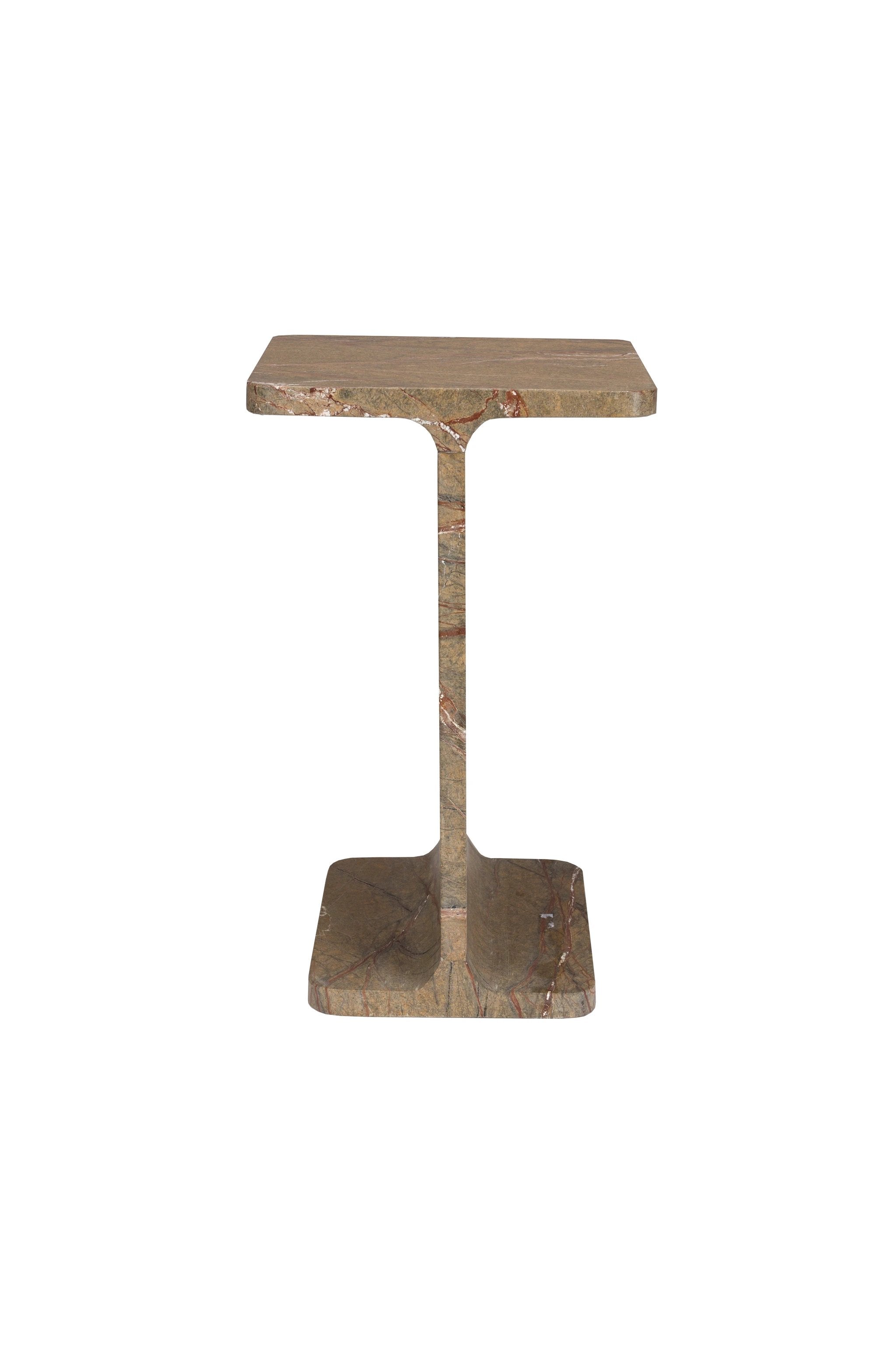 Bijzettafel Satpura Brown Marble by Dutchbone