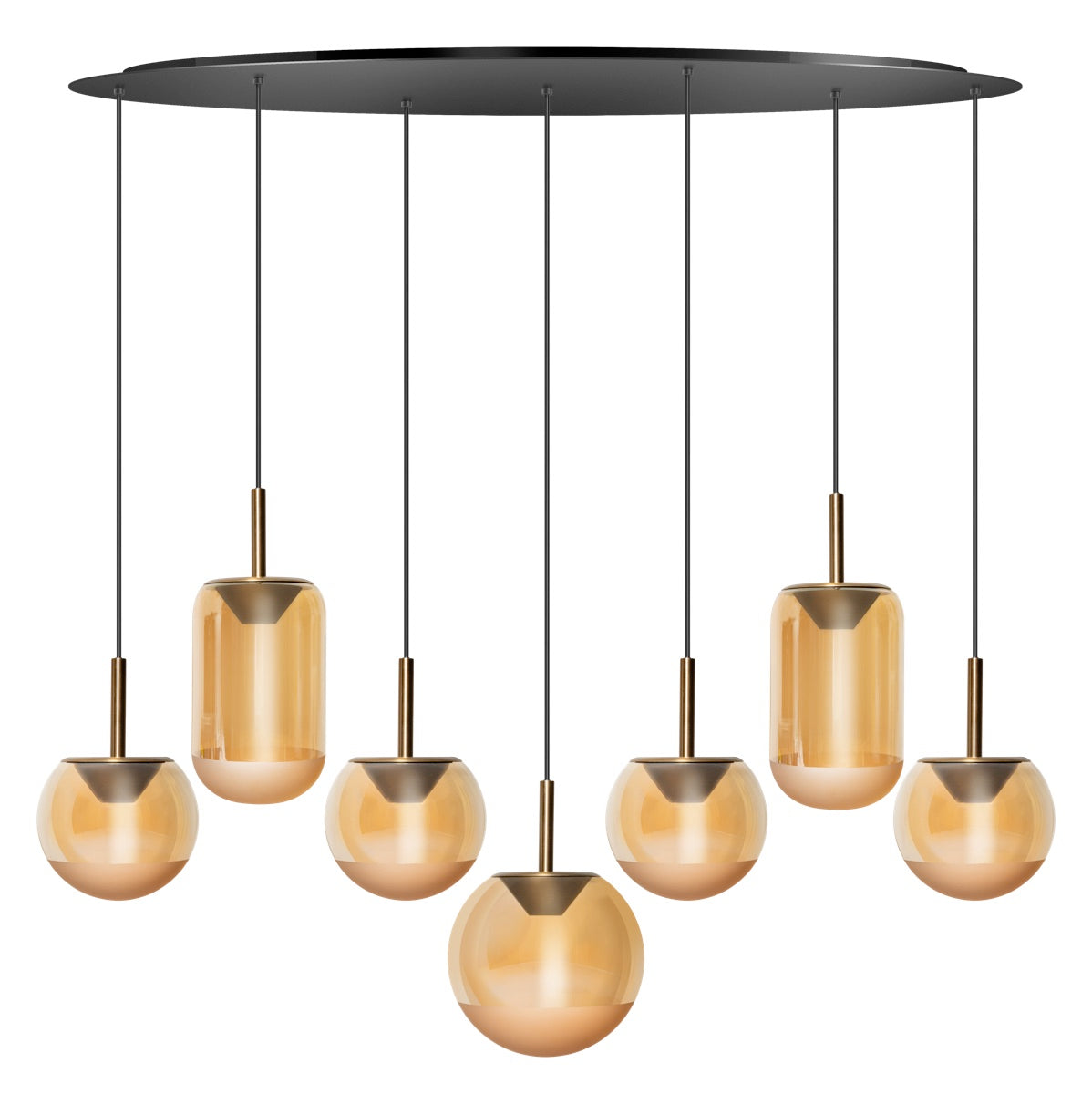 Hanglamp Yvonne 7LT led