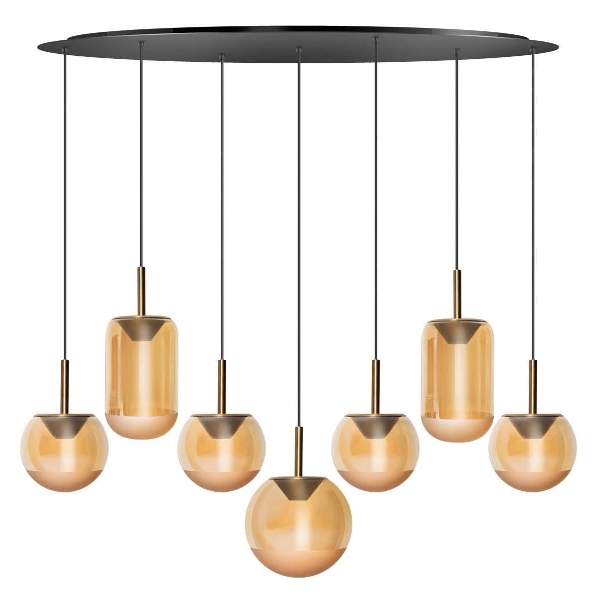 Hanglamp Yvonne 7LT led by ETH