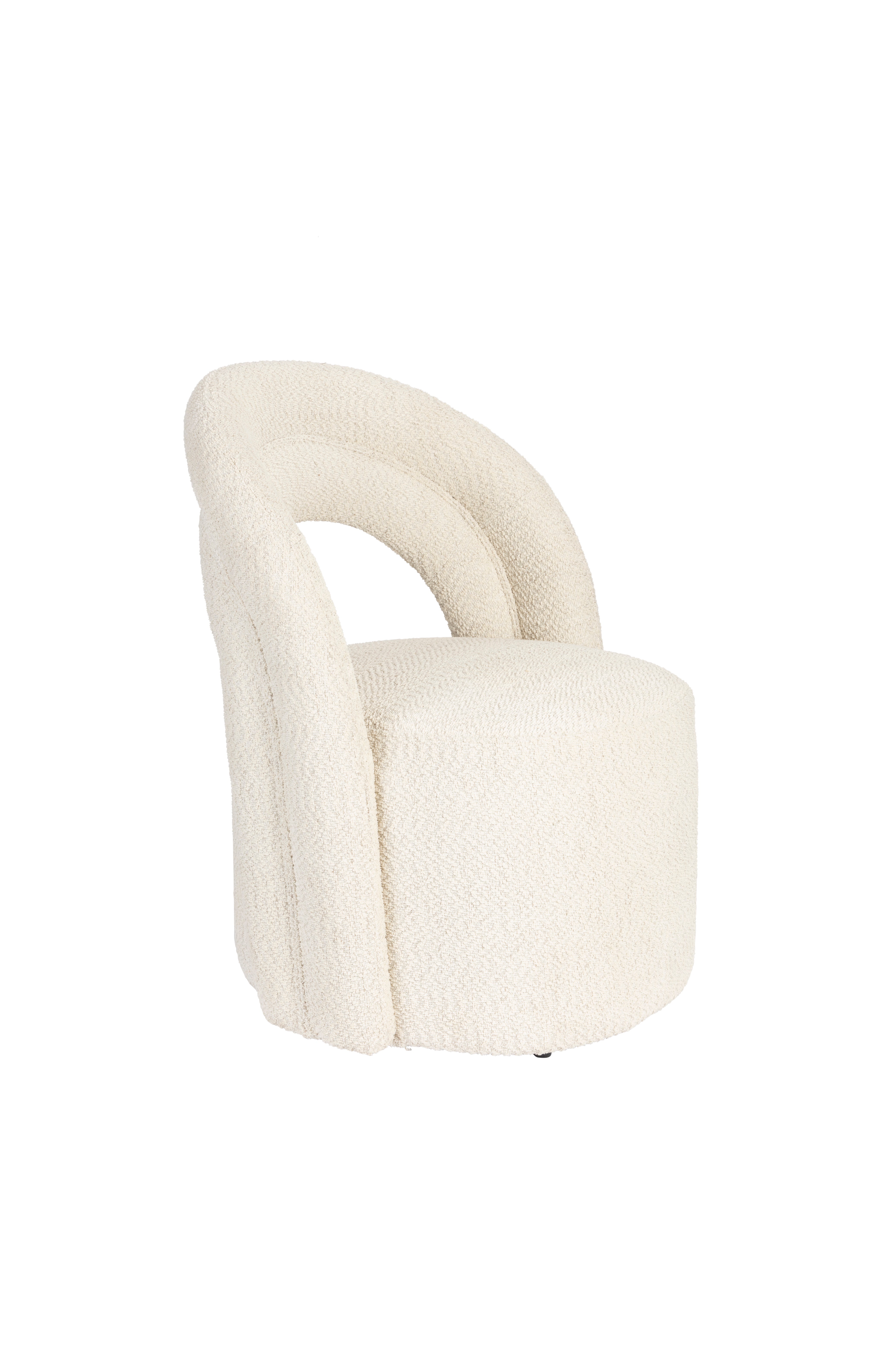 Lounge Chair Seina Swivel Beige