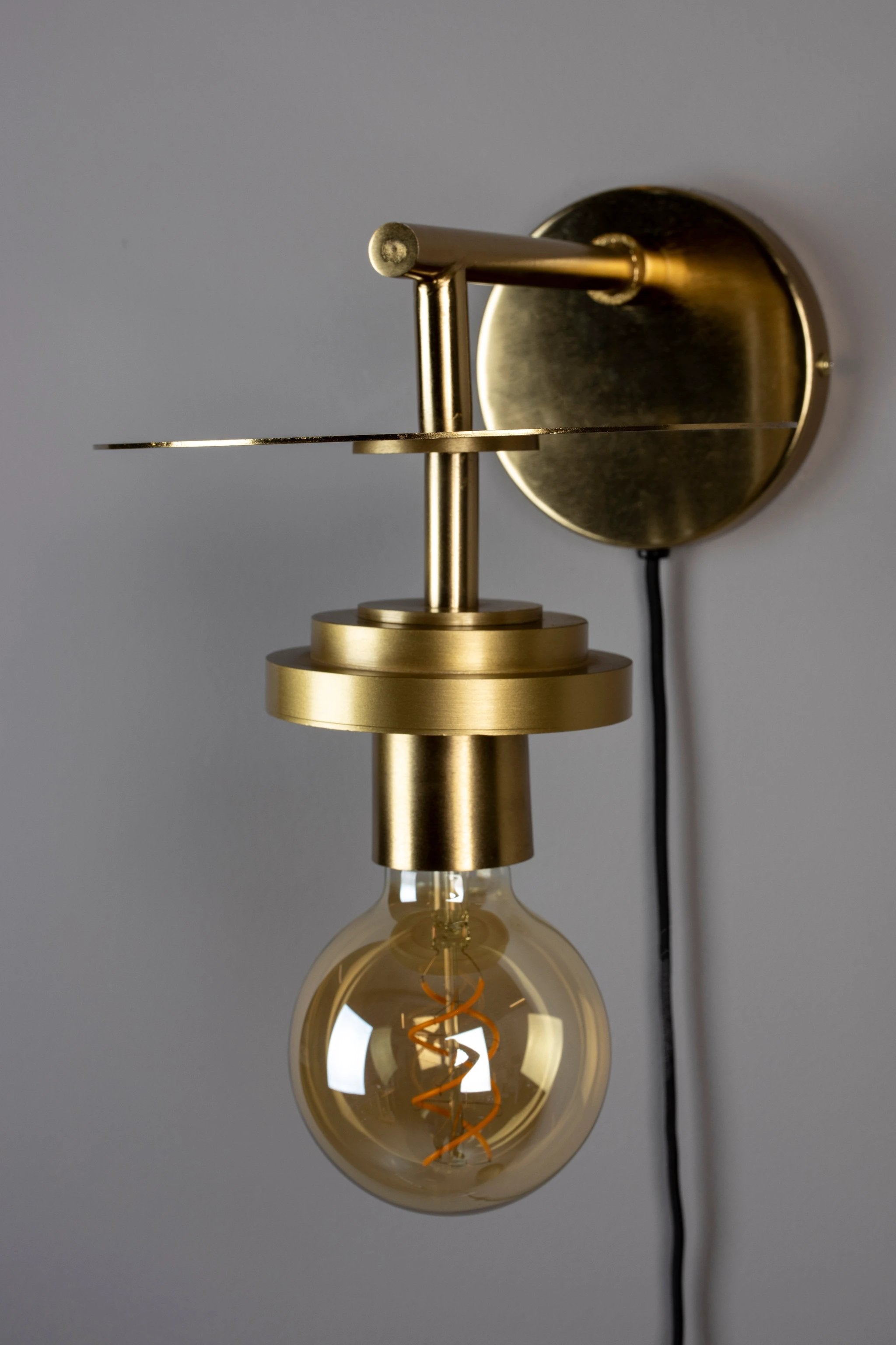 Wandlamp Aden Brass by Dutchbone