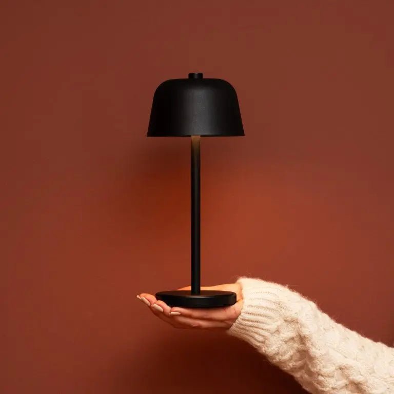 Tafellamp oplaadbaar Anton Zwarte