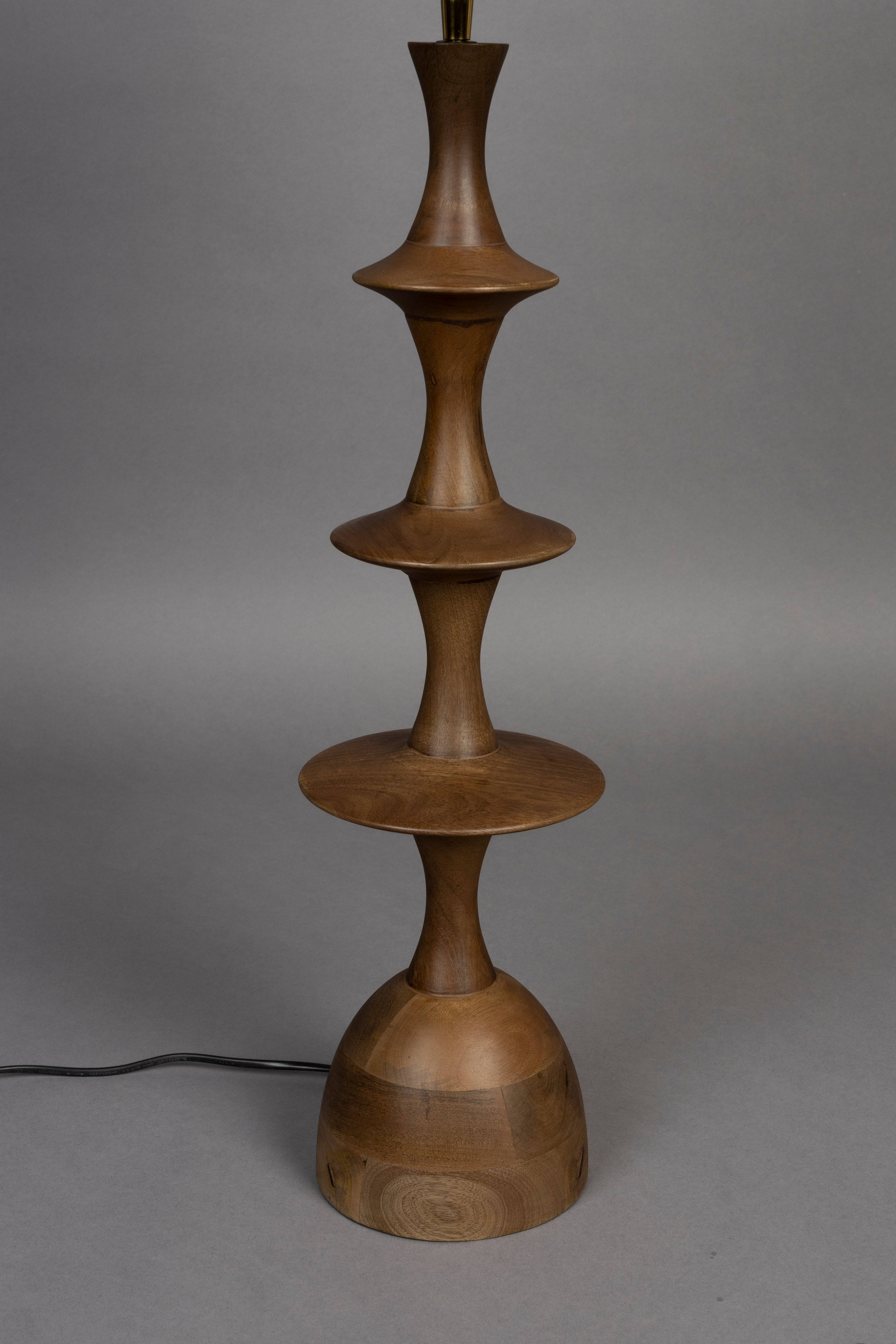 Table Lamp Cath Walnut