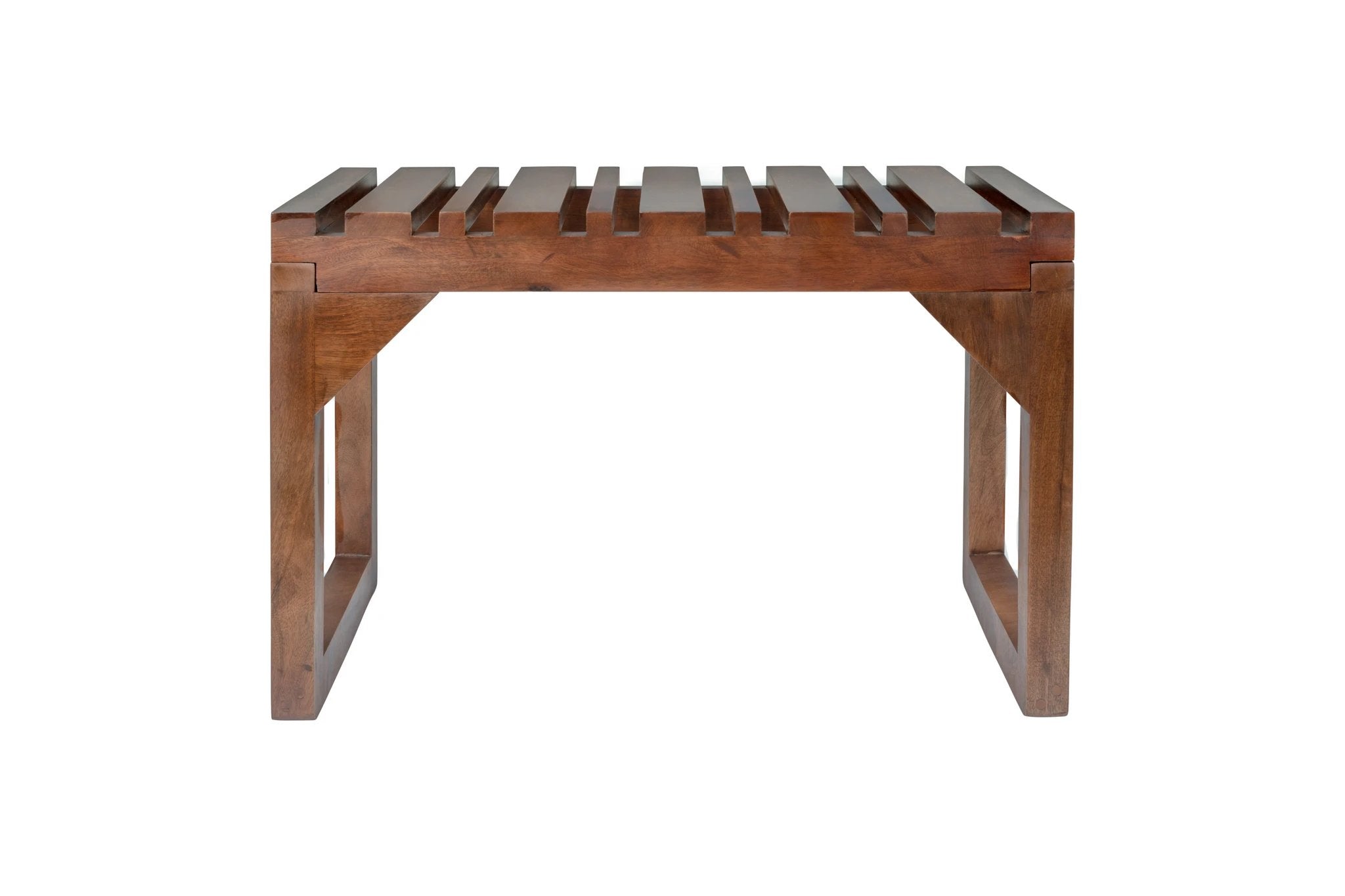 Wandbank Jakub Walnut by Dutchbone