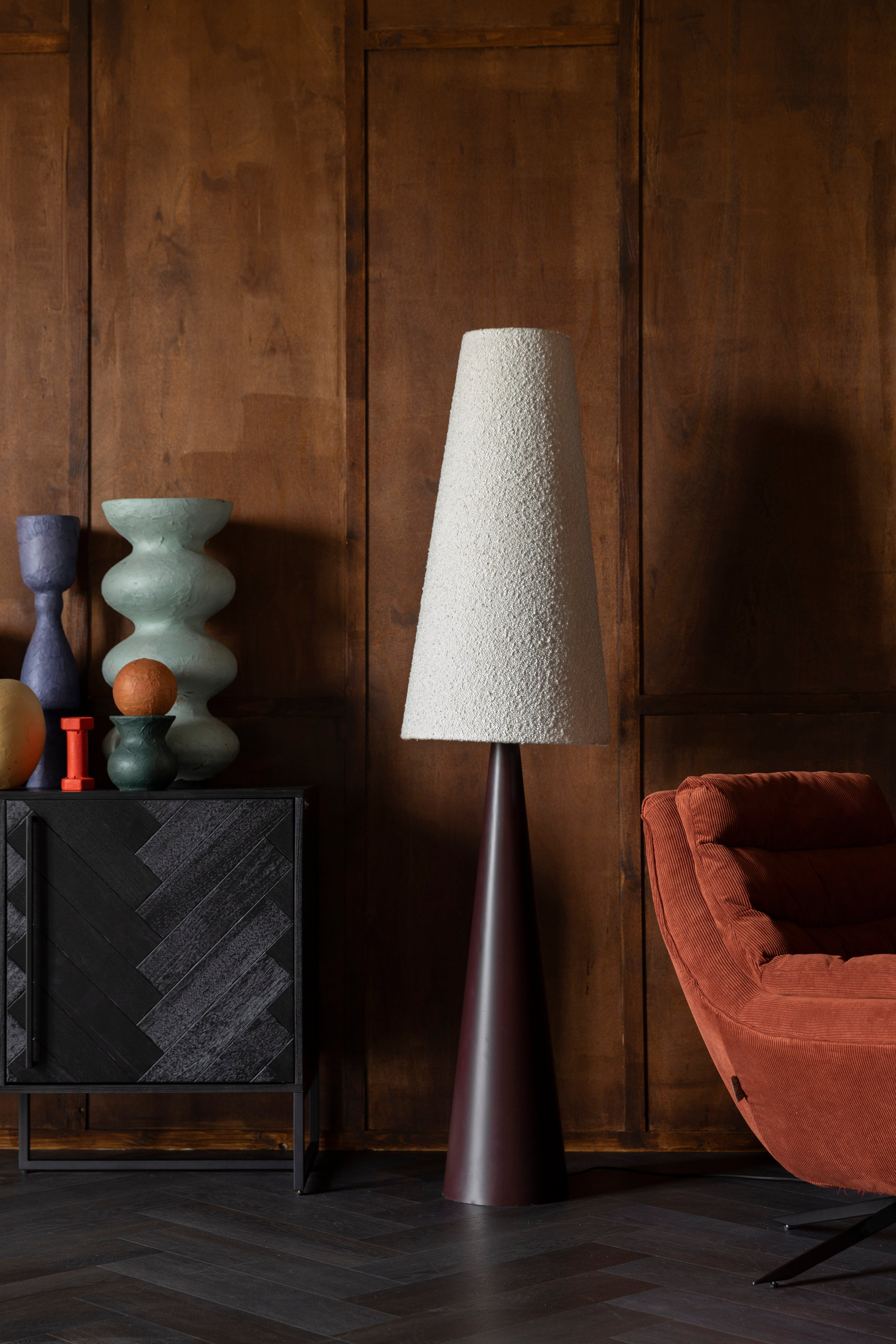 Vloerlamp Miki Bouclé by Dutchbone