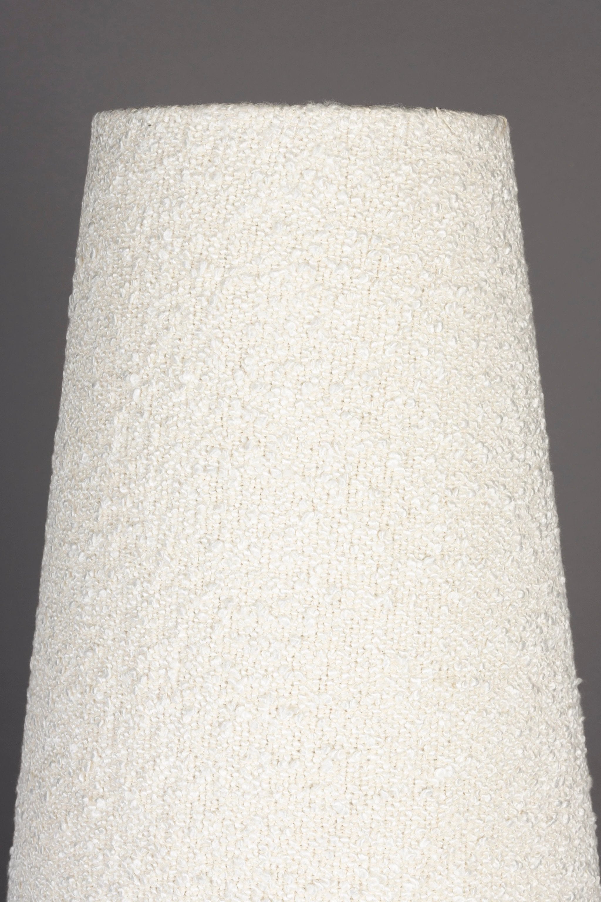 Vloerlamp Miki Bouclé by Dutchbone