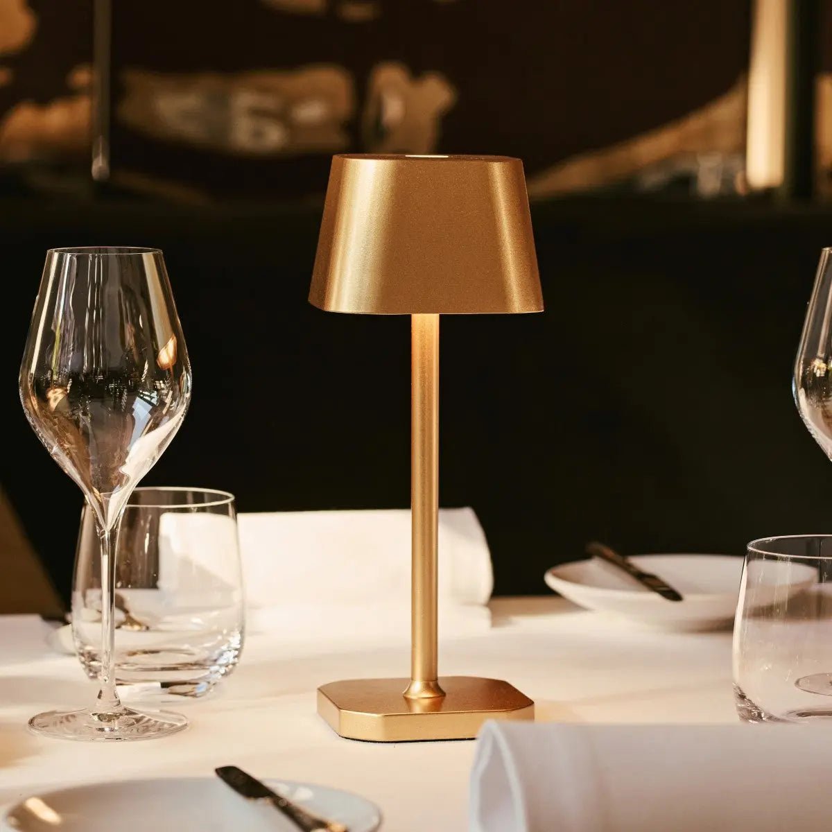 Tafellamp oplaadbaar Ava Goud