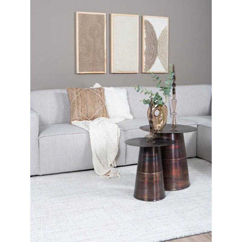 Vloerkleed Cross Light Beige – 160 x 230 cm by Veer Carpets