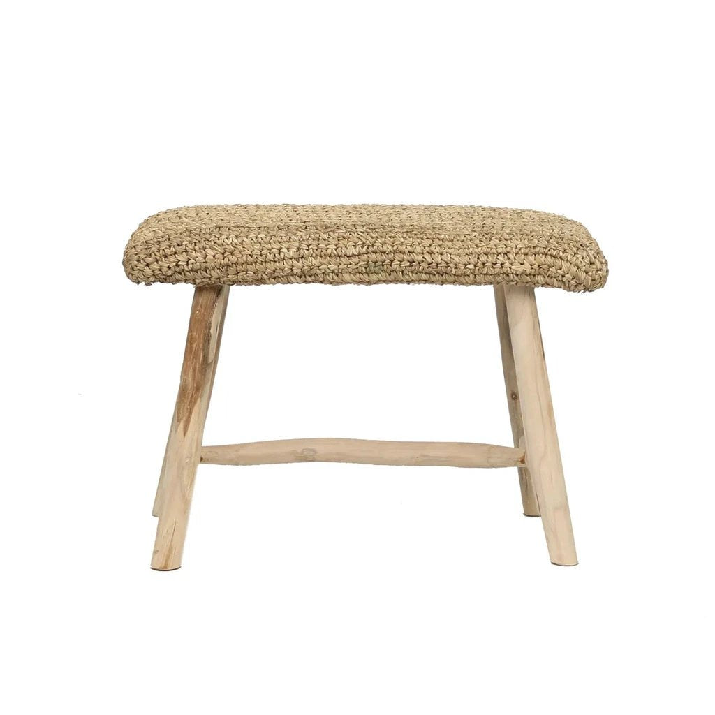 De Raffia Bank - 60cm by Bazar Bizar Antwerp