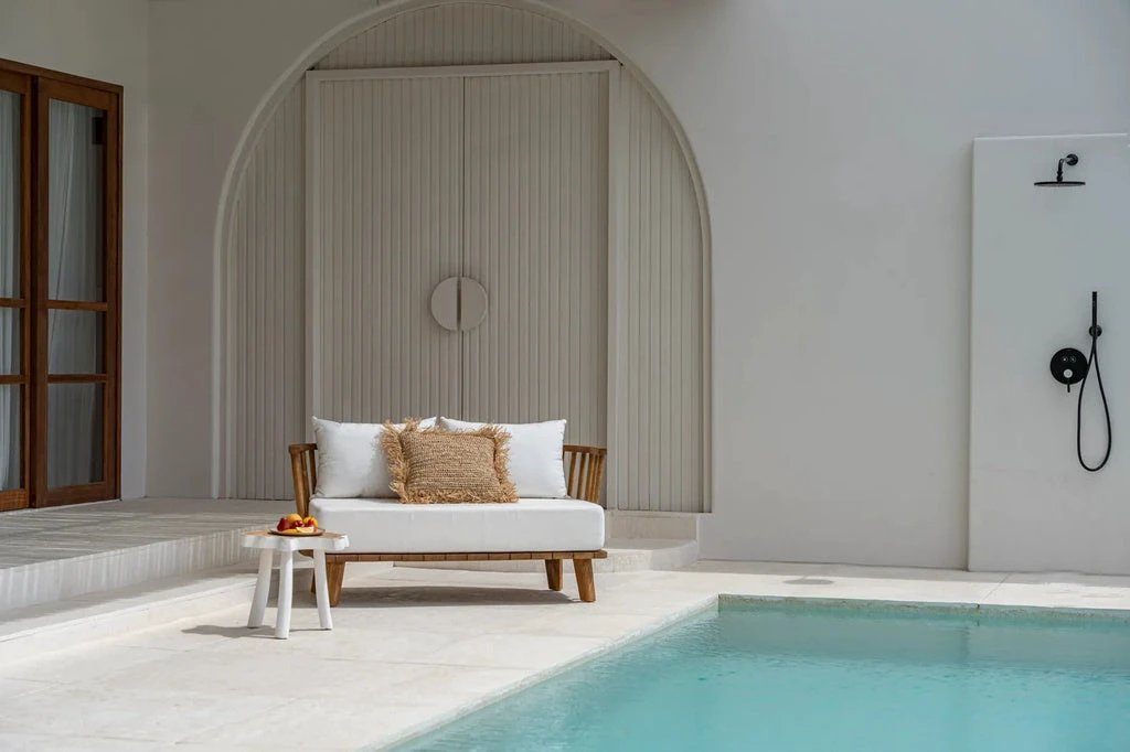 De Raffia Kussenhoes - Vierkant - Naturel - 60x60 by Bazar Bizar Antwerp