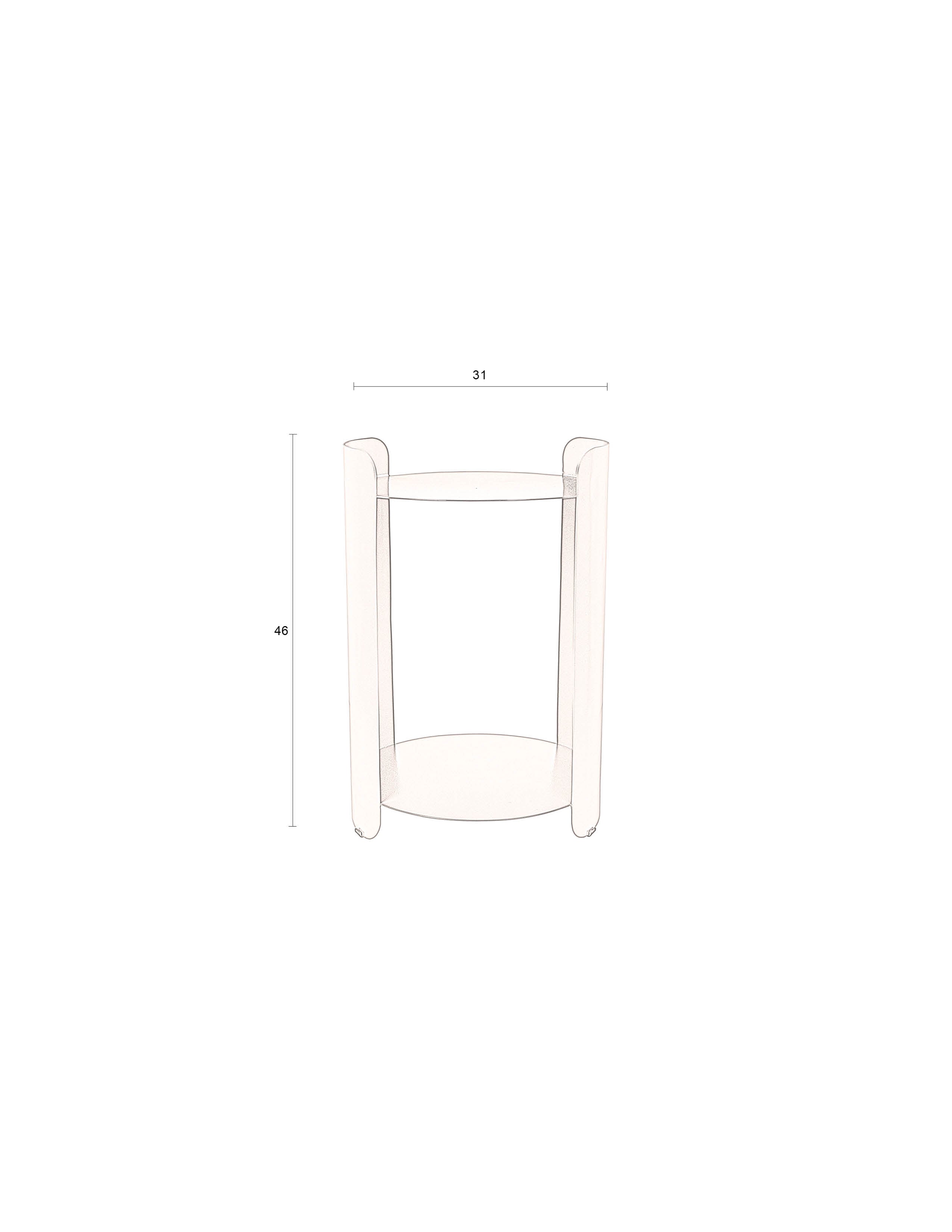 Bijzettafel Navagio Blue by Dutchbone