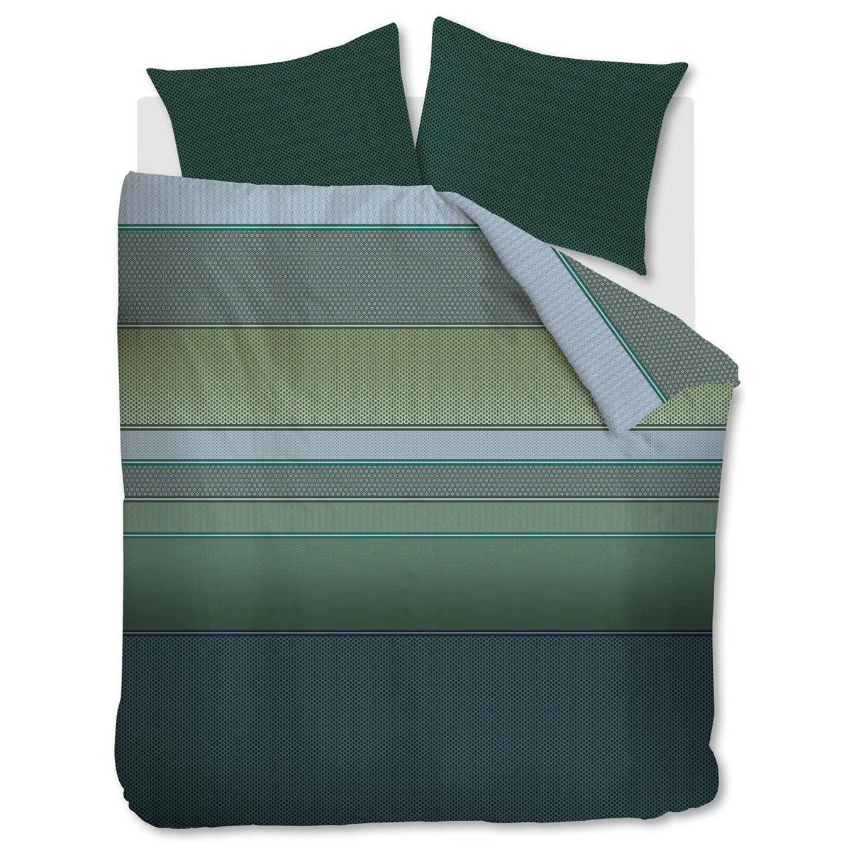 Beddinghouse Romeo dekbedovertrek groen by Bedding House bed & bath textile
