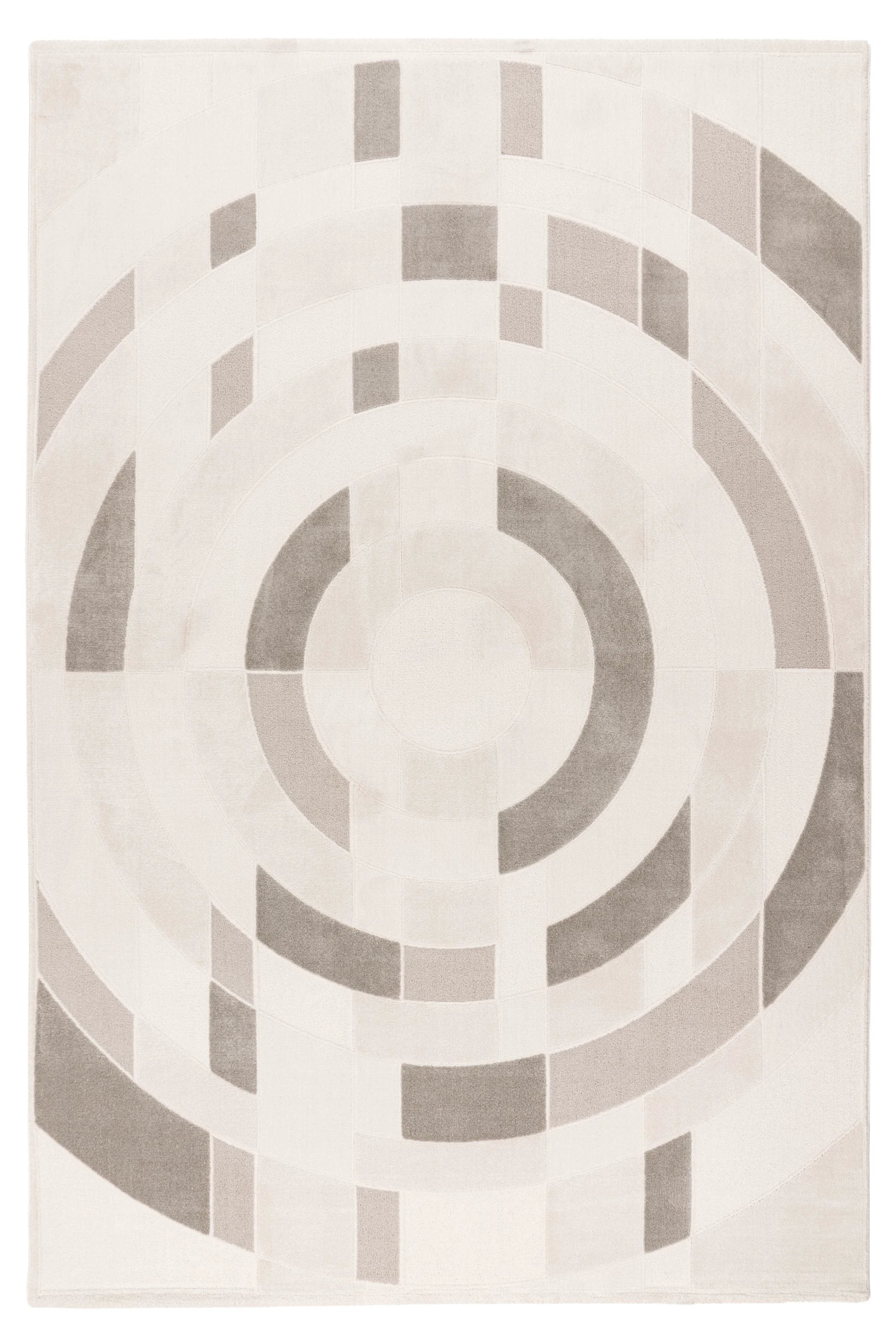 Vloerkleed Bergamo 703 Silver in 4 Maten by Lalee