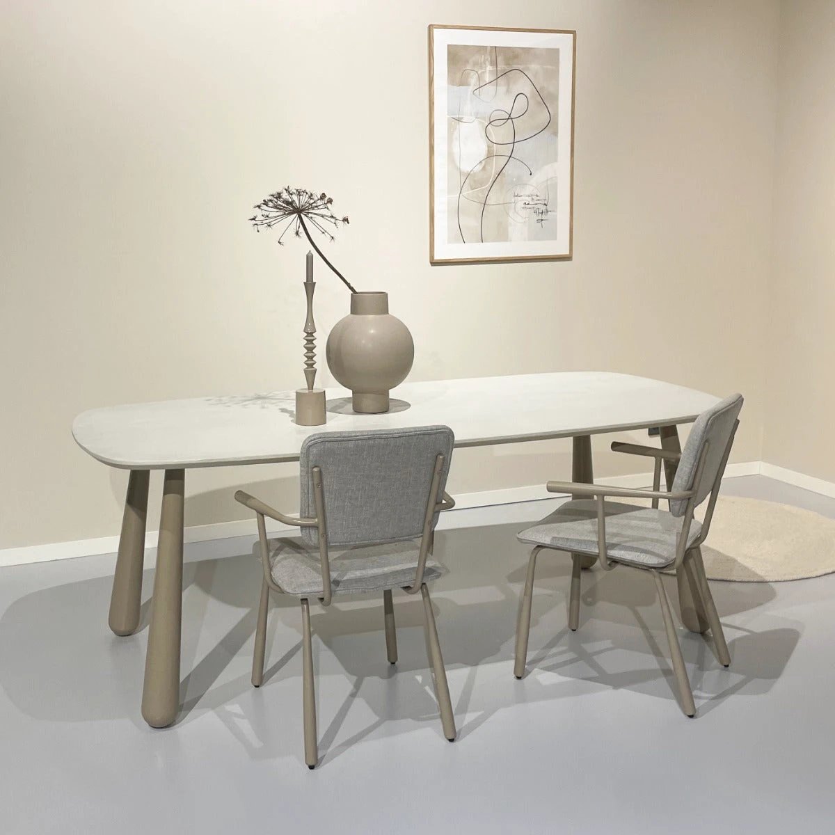 Eetkamerstoel Brix Finn Beige (set van 2) by Brix