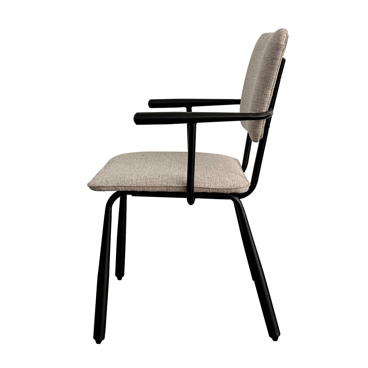 Eetkamerstoel Brix Finn Zwart (set van 2) - depauwwonen