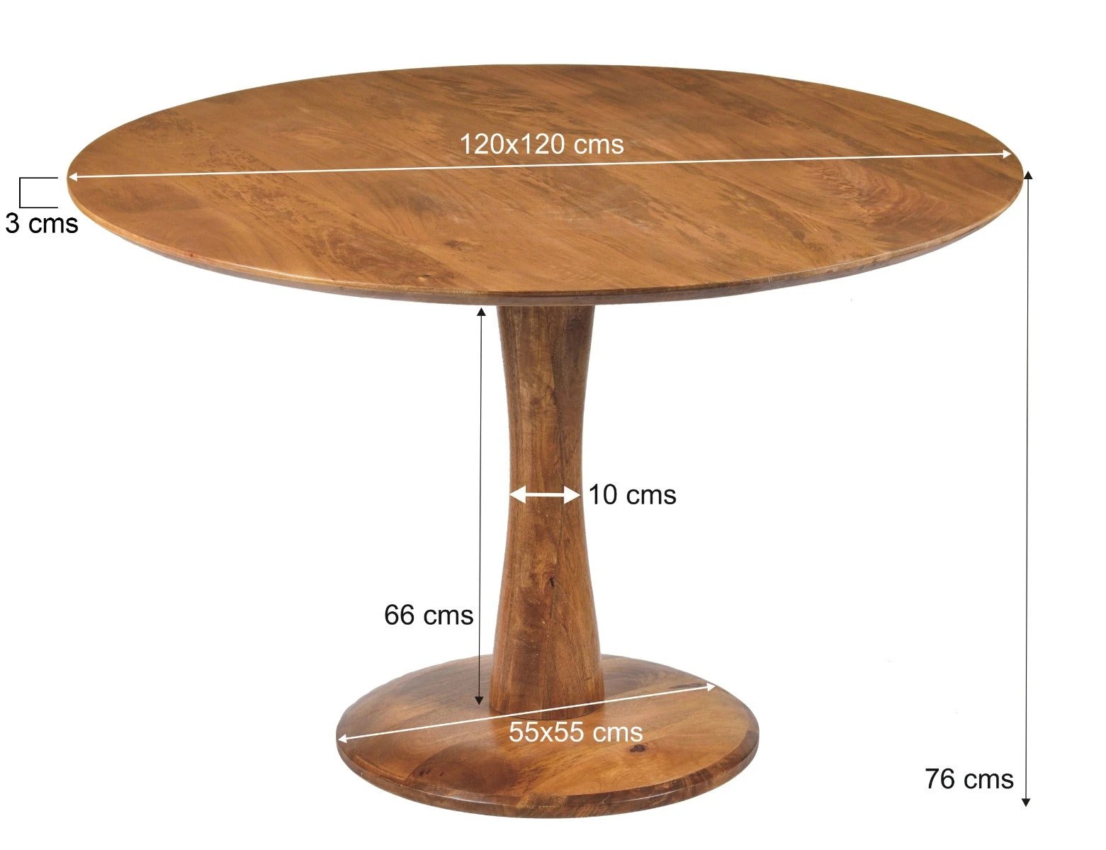 Eettafel Brix Vivian 120cm by Brix