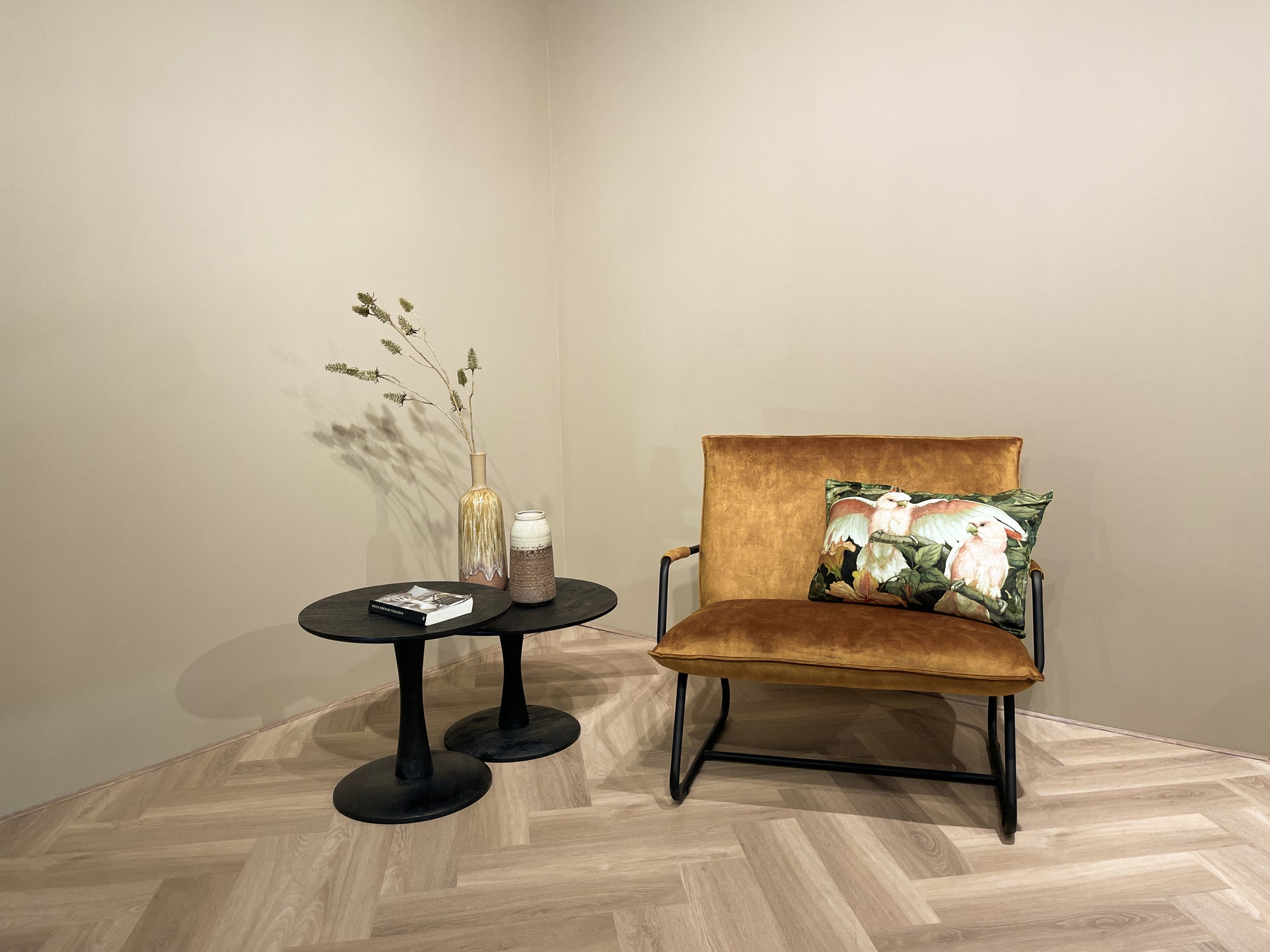 Salontafel Brix Vivian Zwart 50cm - depauwwonen