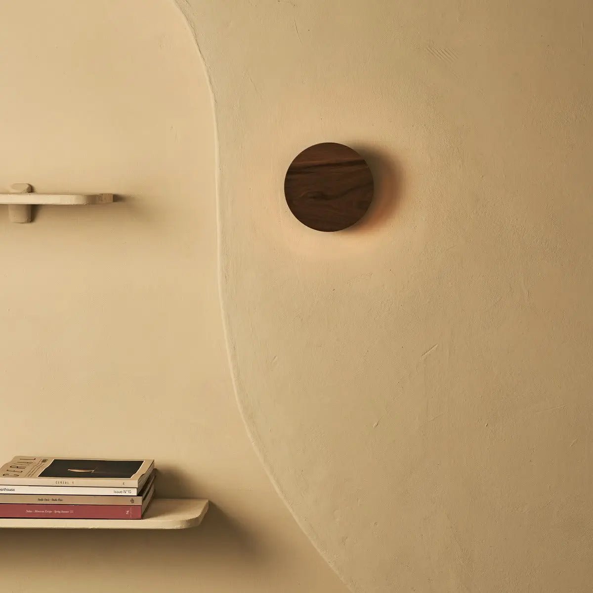 Wandlamp Oplaadbaar Lou Walnoot