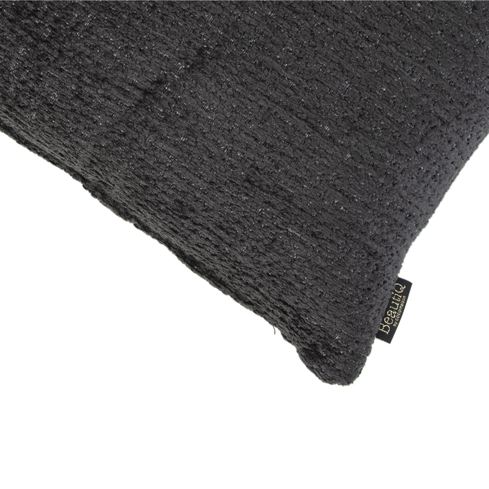 Kussen BeautiQ - Chic | Antraciet in 2 maten - depauwwonen