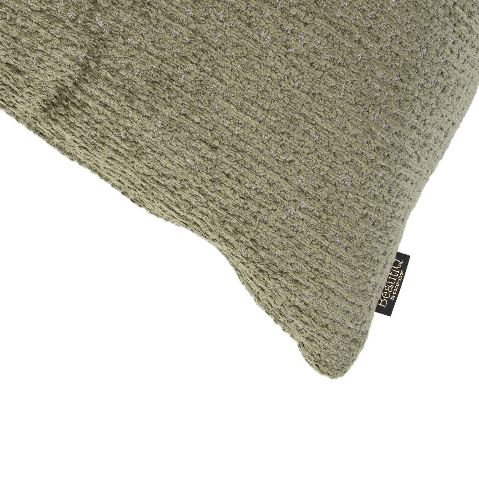 Kussen BeautiQ - Chic | Olijfgroen in 2 maten by Coco Maison