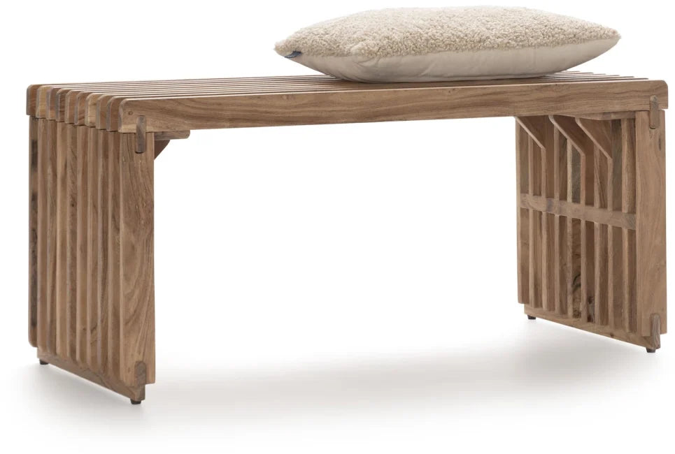 Lino bankje 96cm - 2 kleuren - depauwwonen