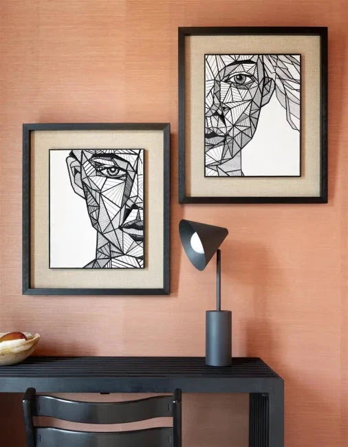 Lino wandtafel 120cm - 2 kleuren by Coco Maison