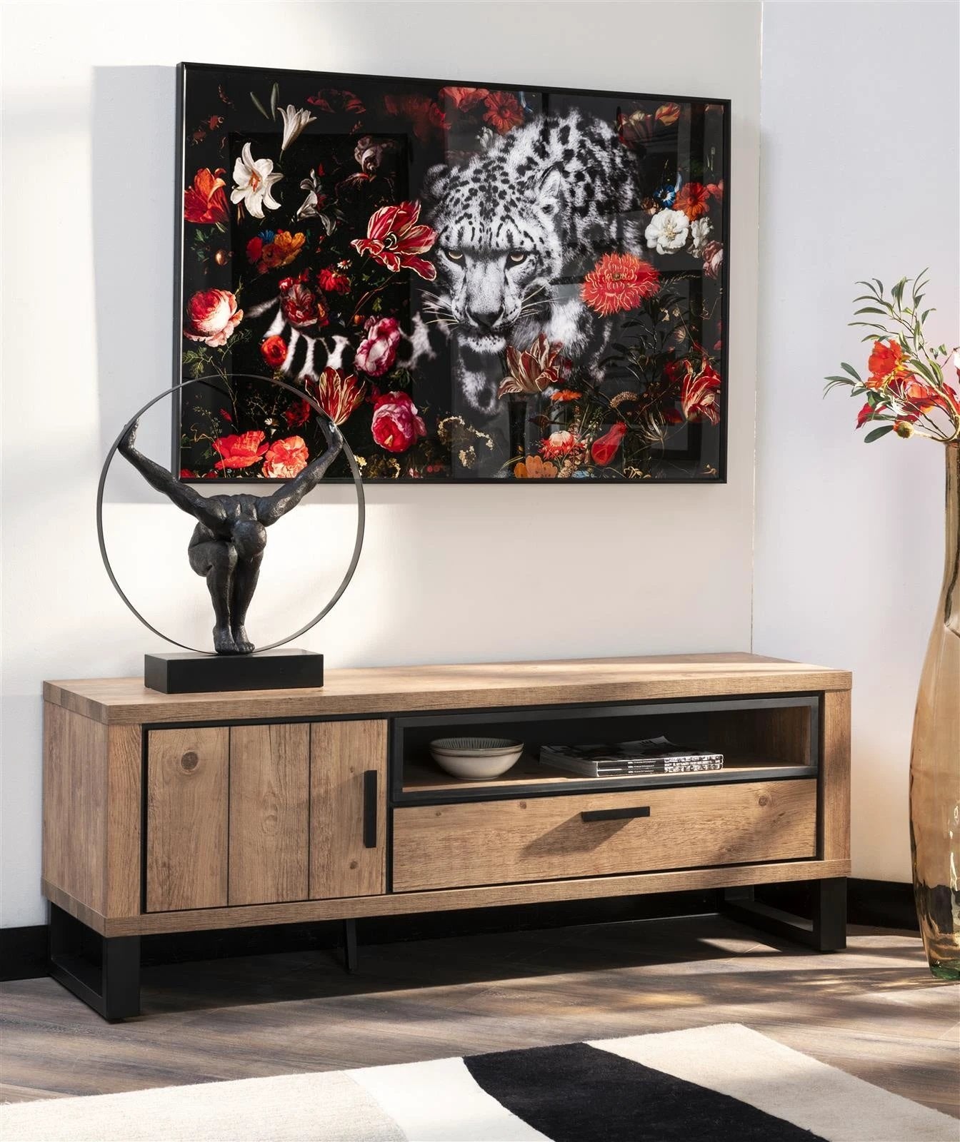 Circle Man beeld H58cm by Coco Maison