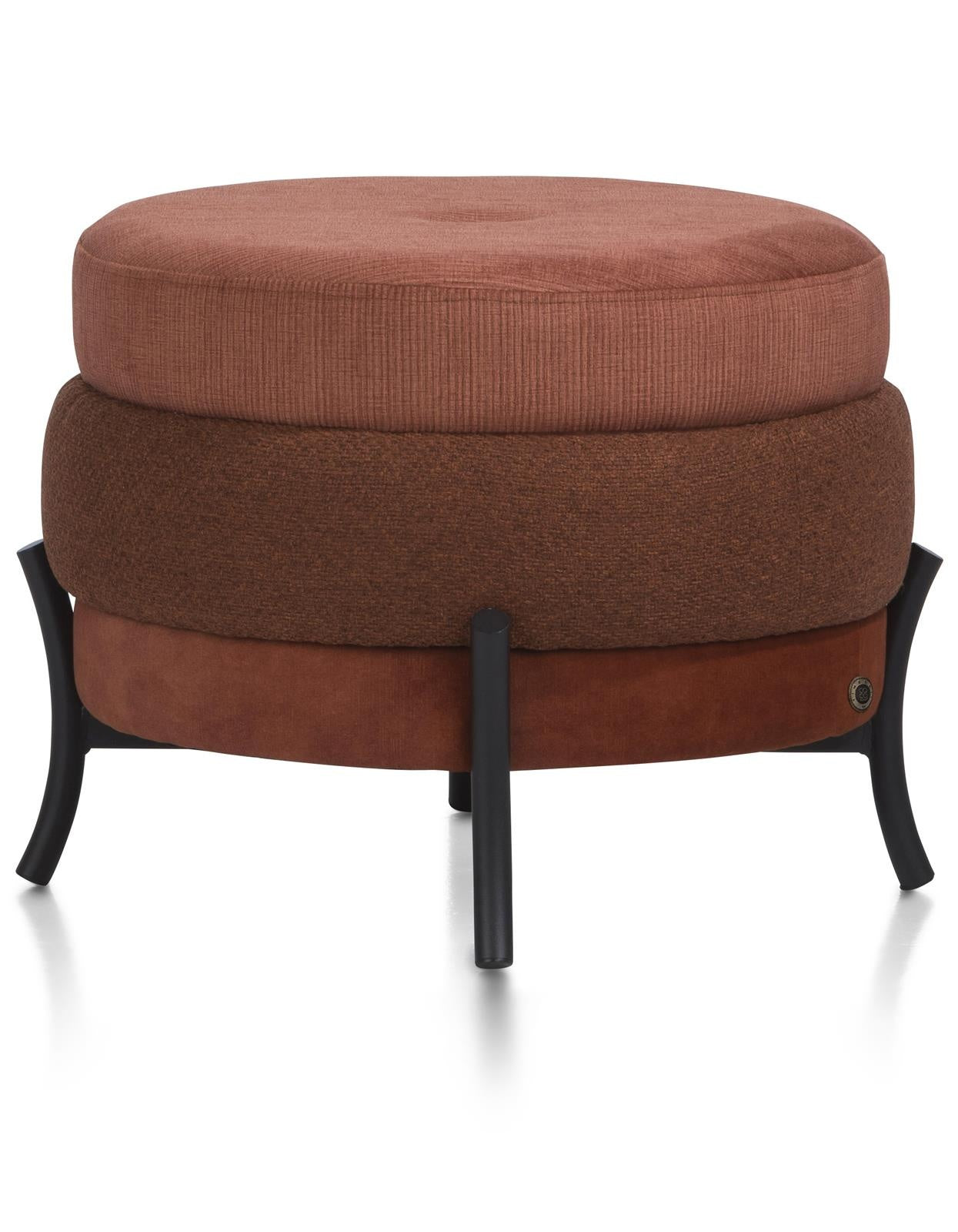 Poef Macaron Koper - depauwwonen