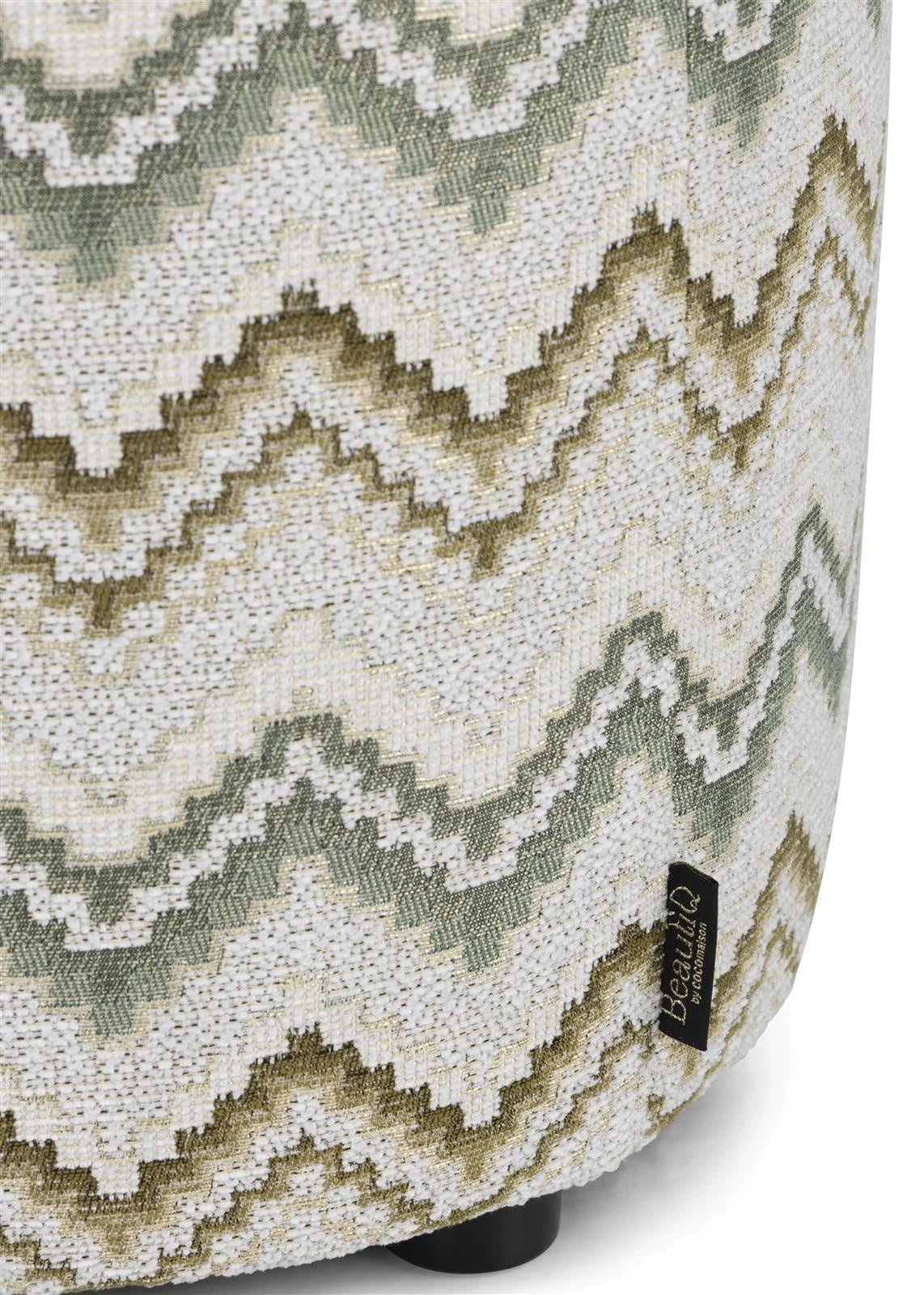 Lush Poef BeautiQ - in 3 kleuren by Coco Maison