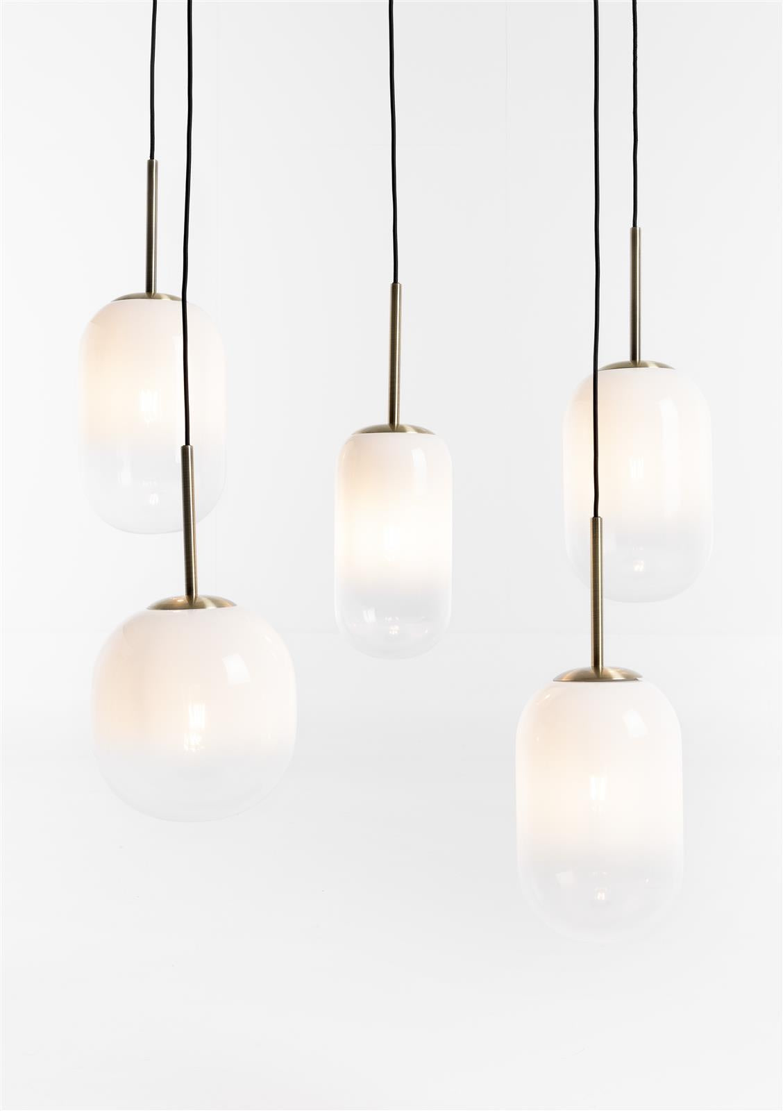 Hanglamp Milky 5L - depauwwonen