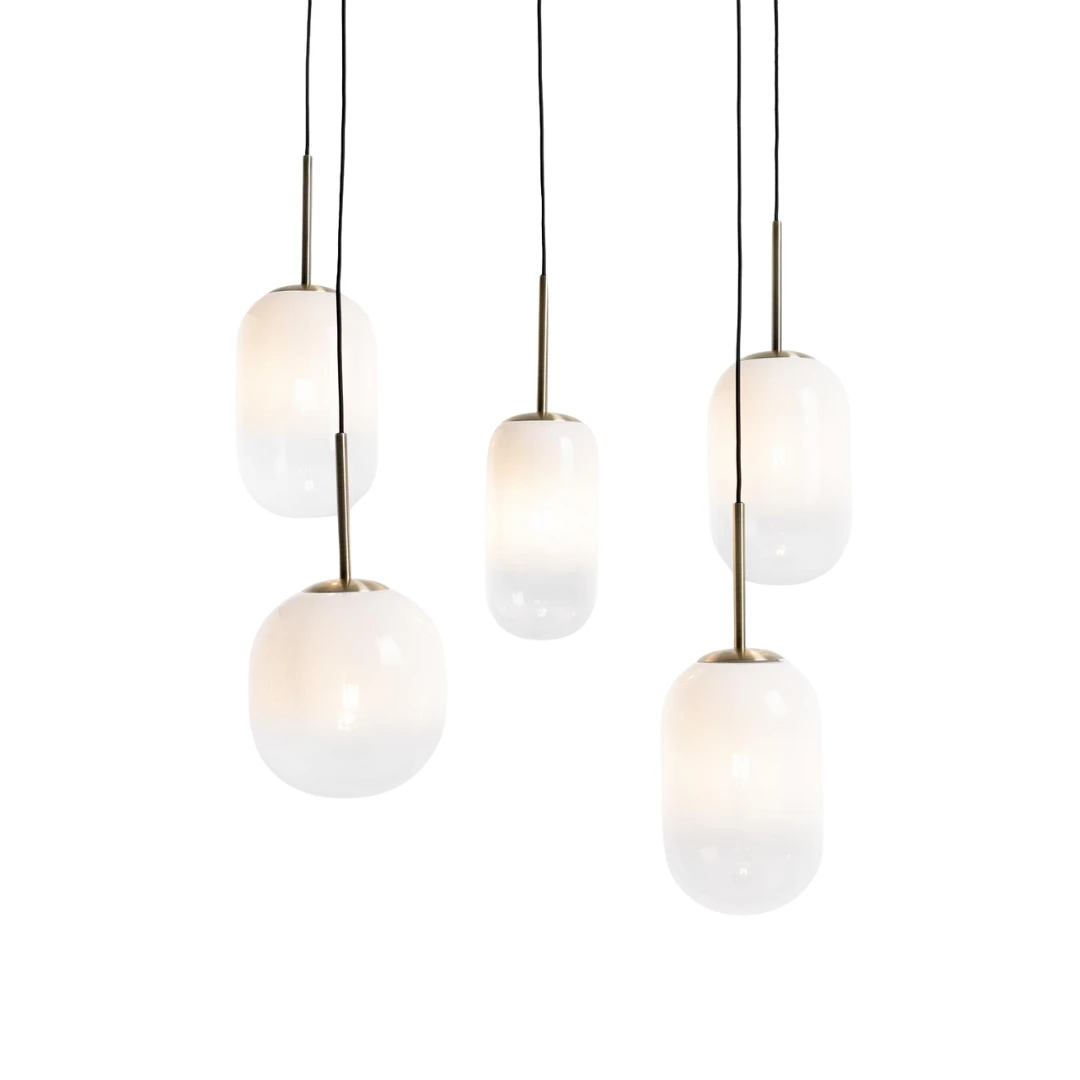 Hanglamp Milky 5L by Coco Maison