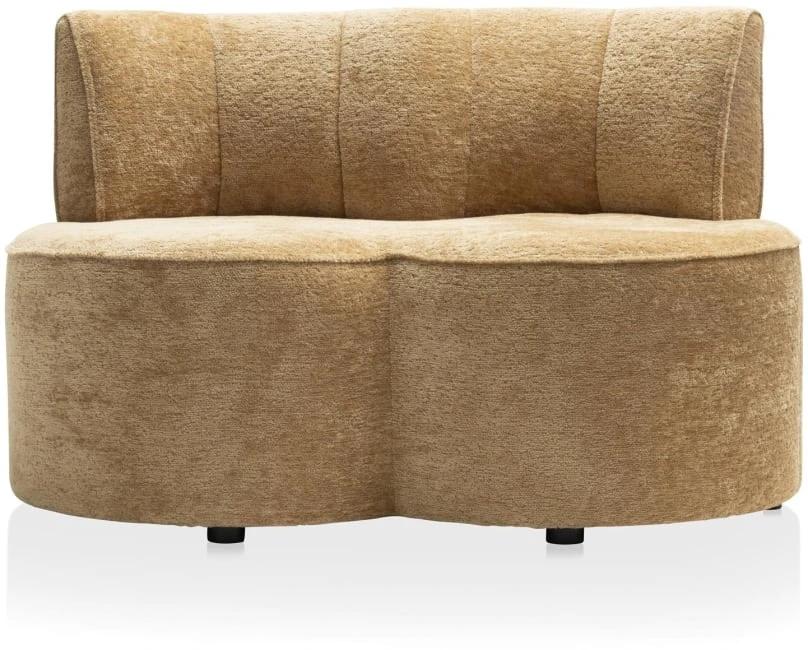 Bank Roan 2-zits in 2 kleuren by Coco Maison