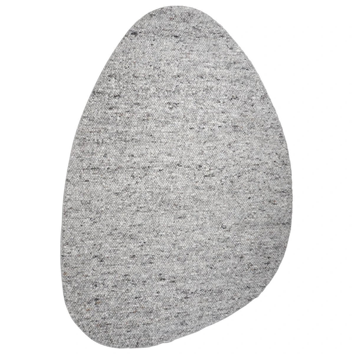 Vloerkleed Stone Licht Grijs - Kiezelvormig 160 x 230 cm by Veer Carpets