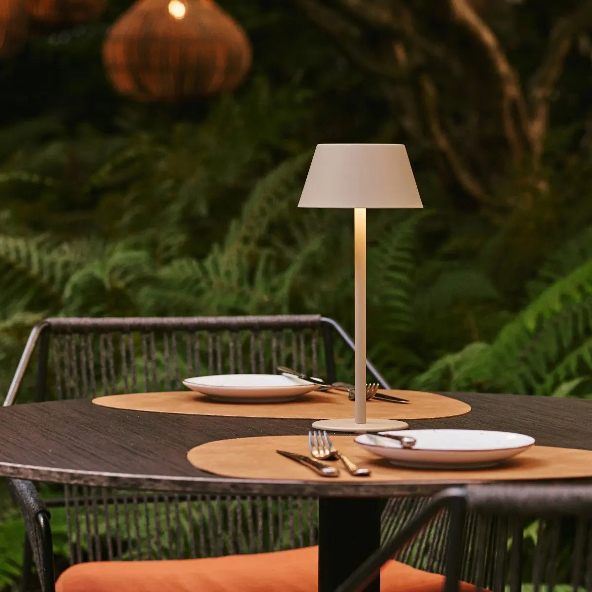 Tafellamp oplaadbaar Milou Koala Brown