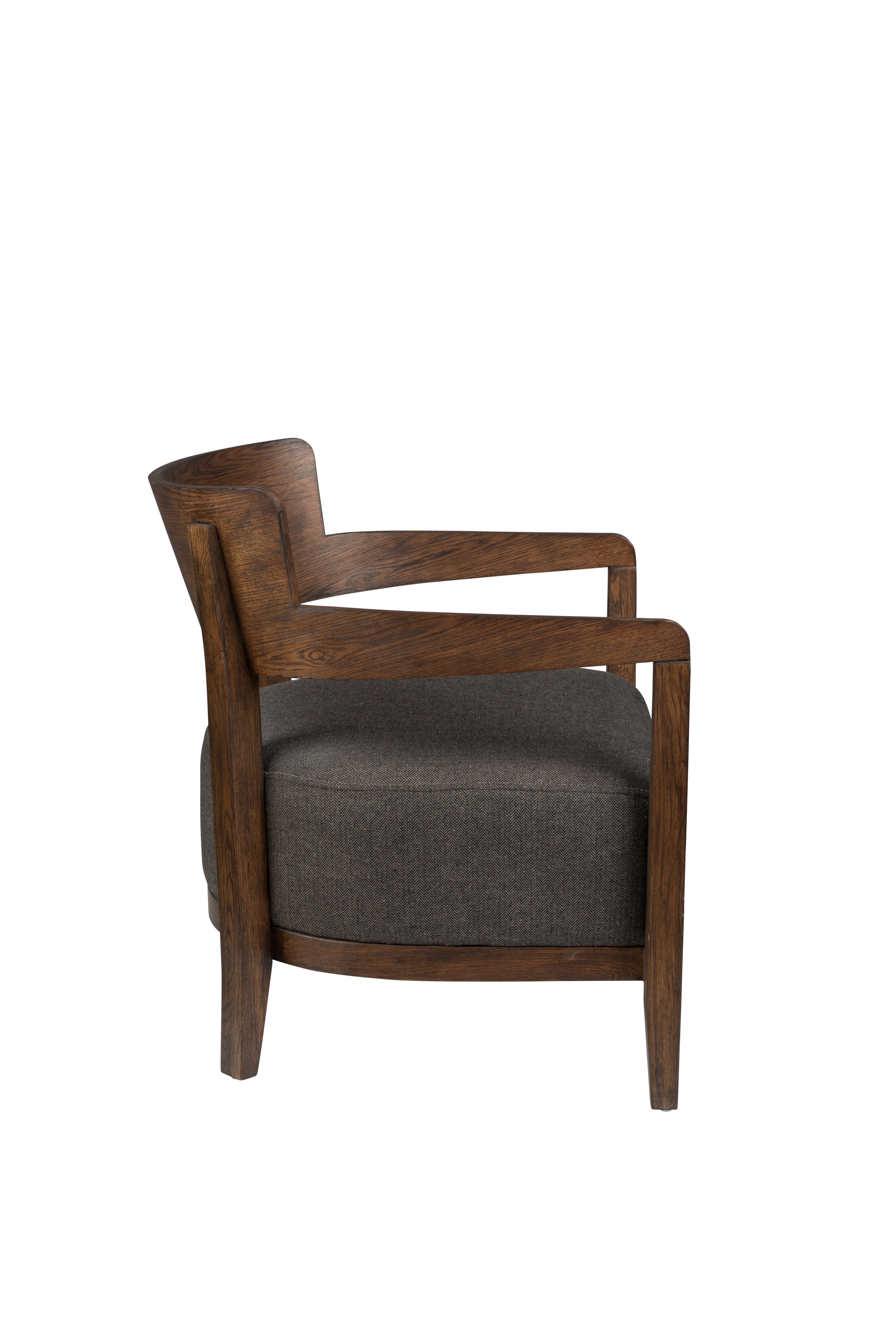 Lounge Chair Duran Grey Fr