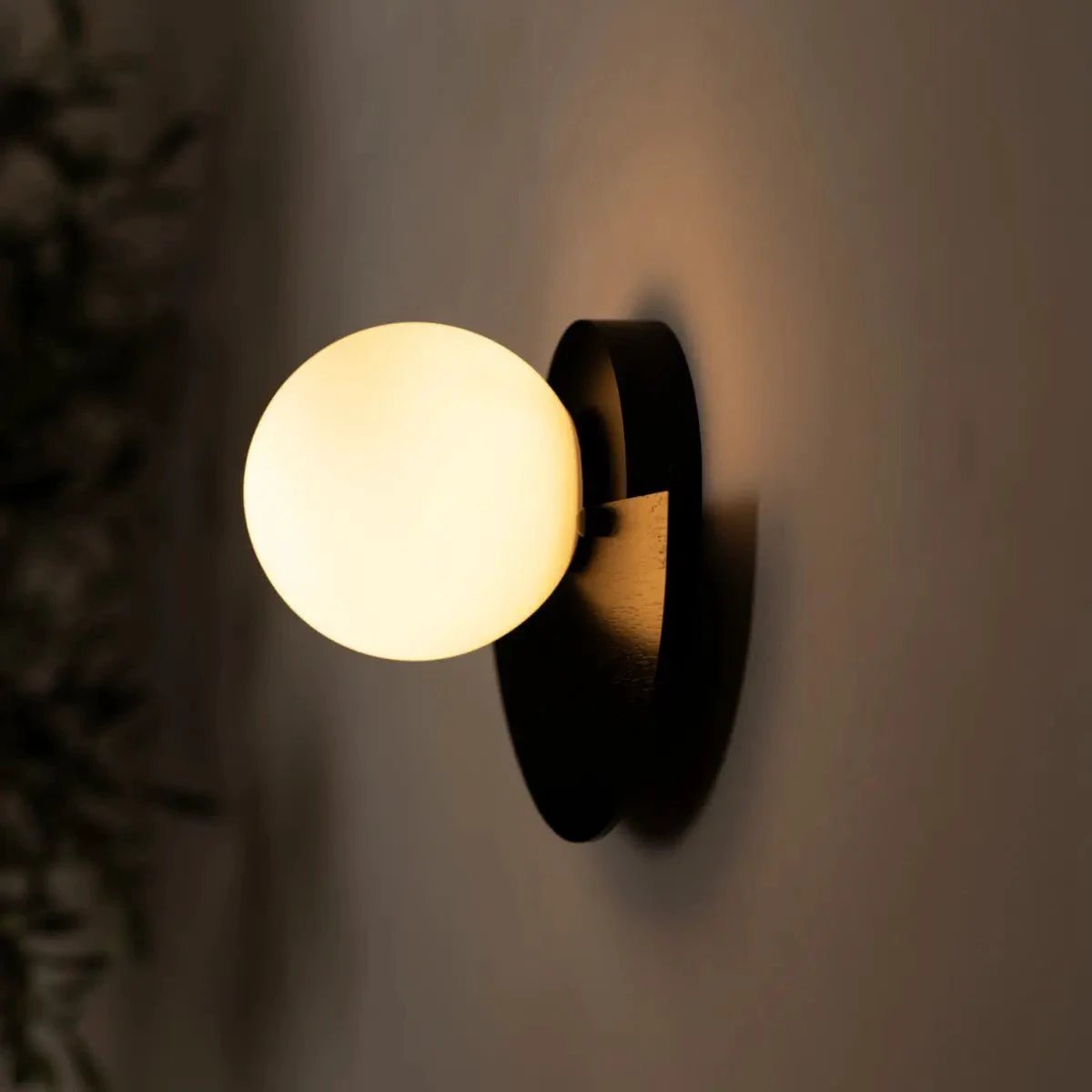 Wandlamp Oplaadbaar Kane zwarte by Tavellio - Amsterdam