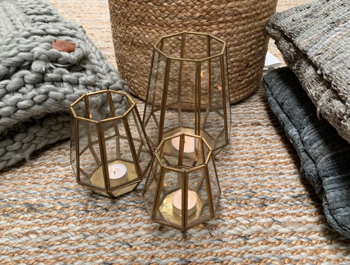 Vloerkleed jute grijs en naturel - in 3 maten by Rocaflor