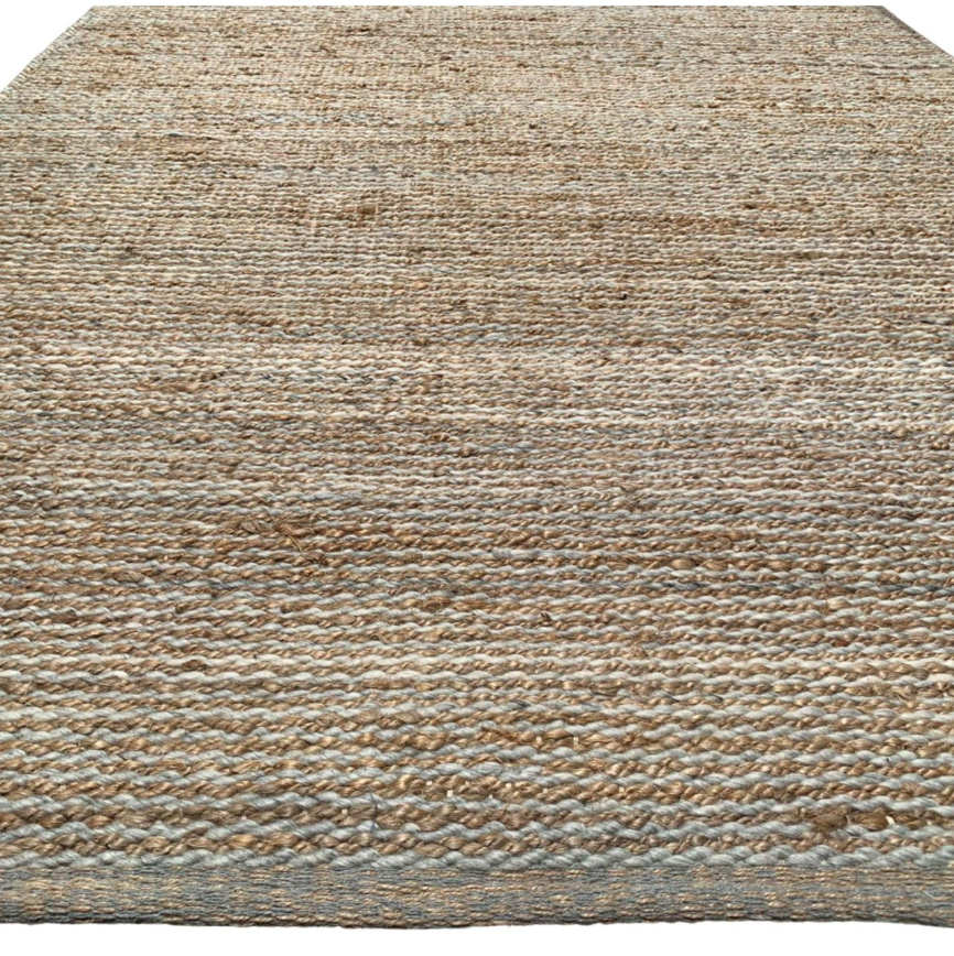 Vloerkleed jute grijs en naturel - in 3 maten by Rocaflor