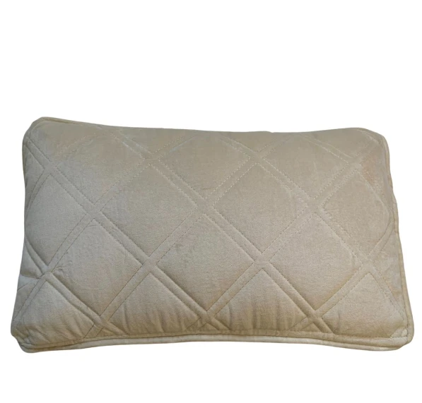 Kussen fluweel beige in 2 maten by Rocaflor